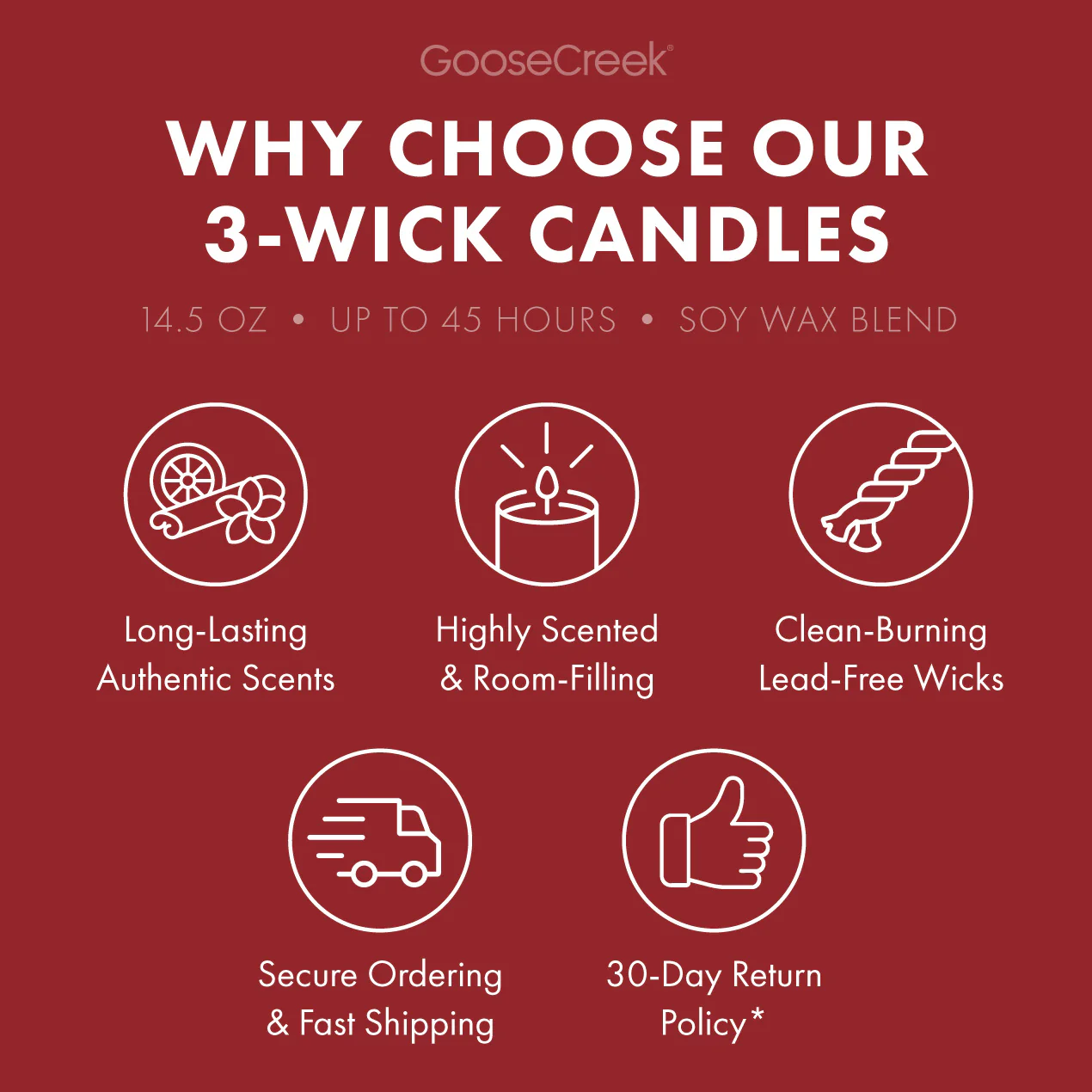Apple Bourbon 3-Wick Candle - Image 4