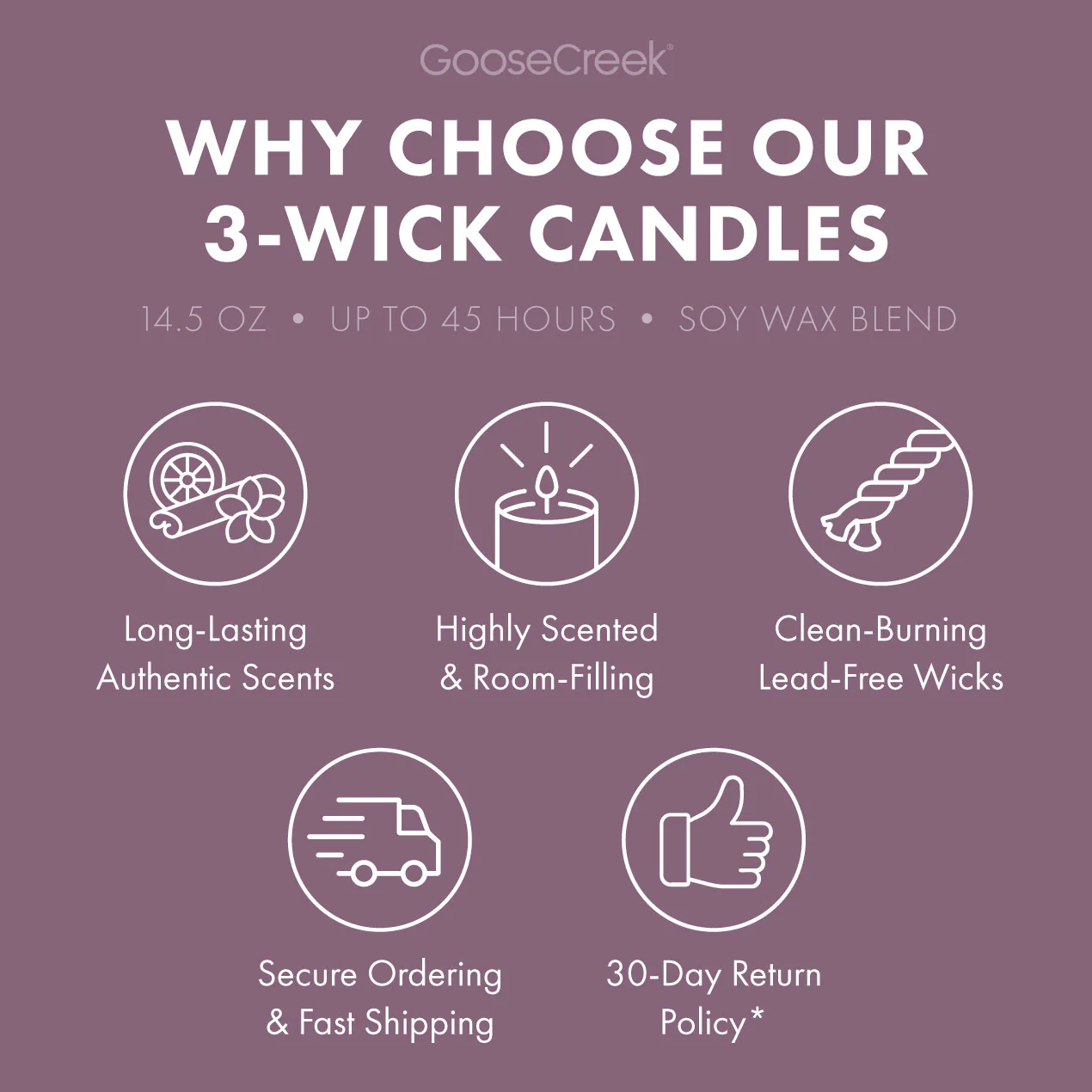 Black Cherry 3-Wick Candle - Image 4