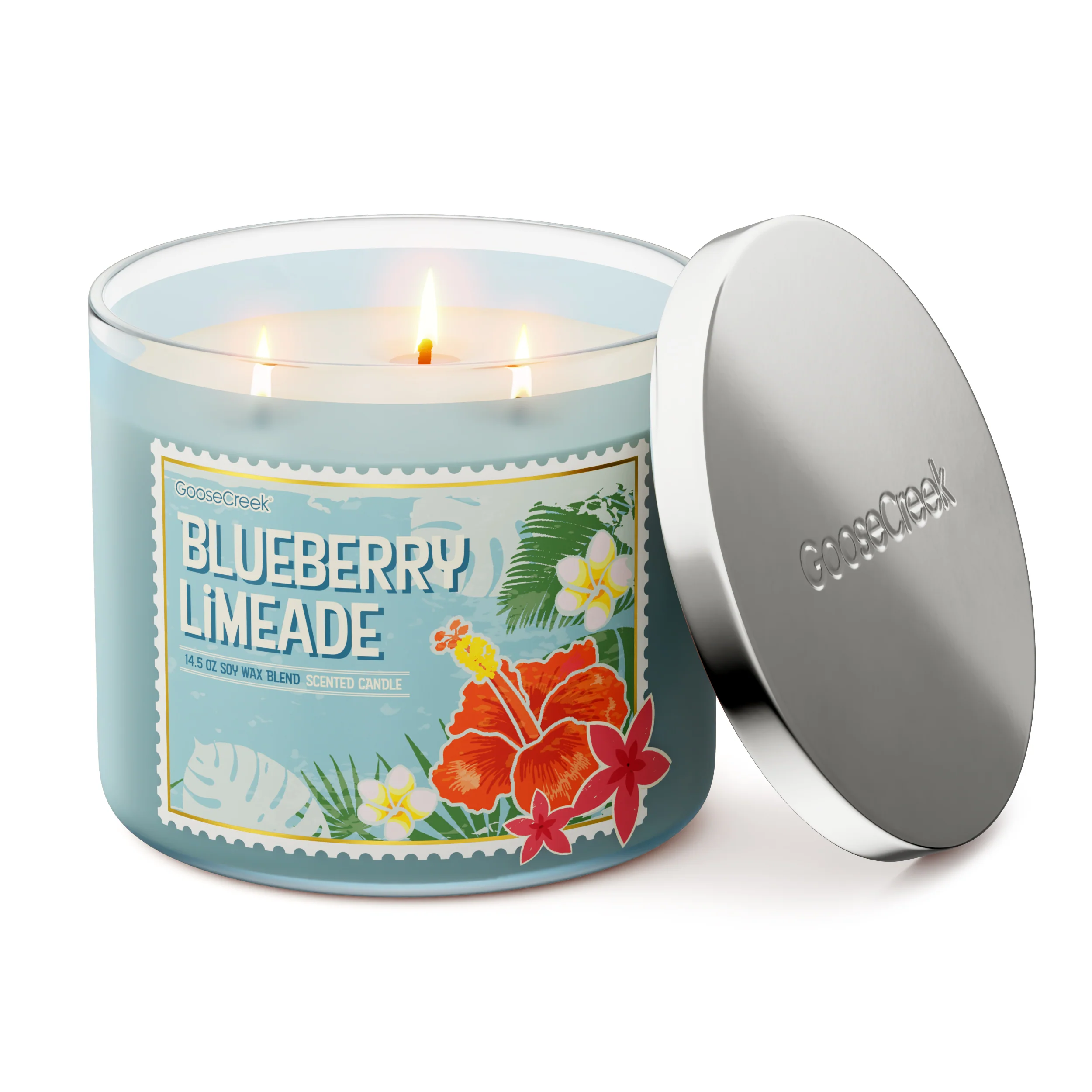 Blueberry Limeade 3-Wick Candle - Image 3
