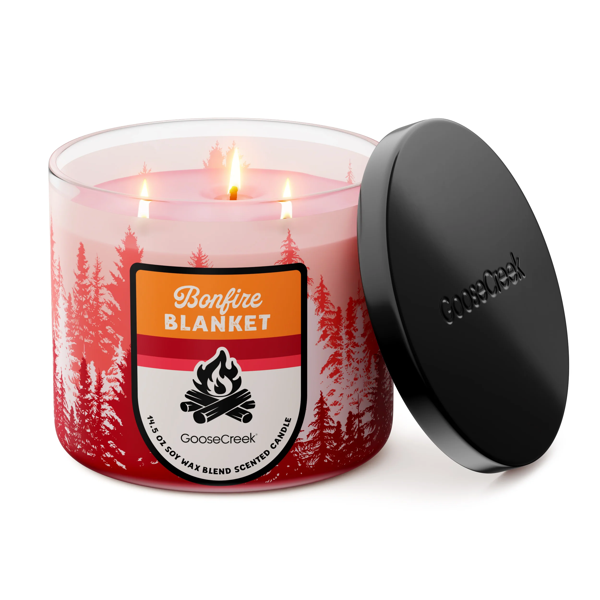 Bonfire Blanket 3-Wick Candle - Image 3