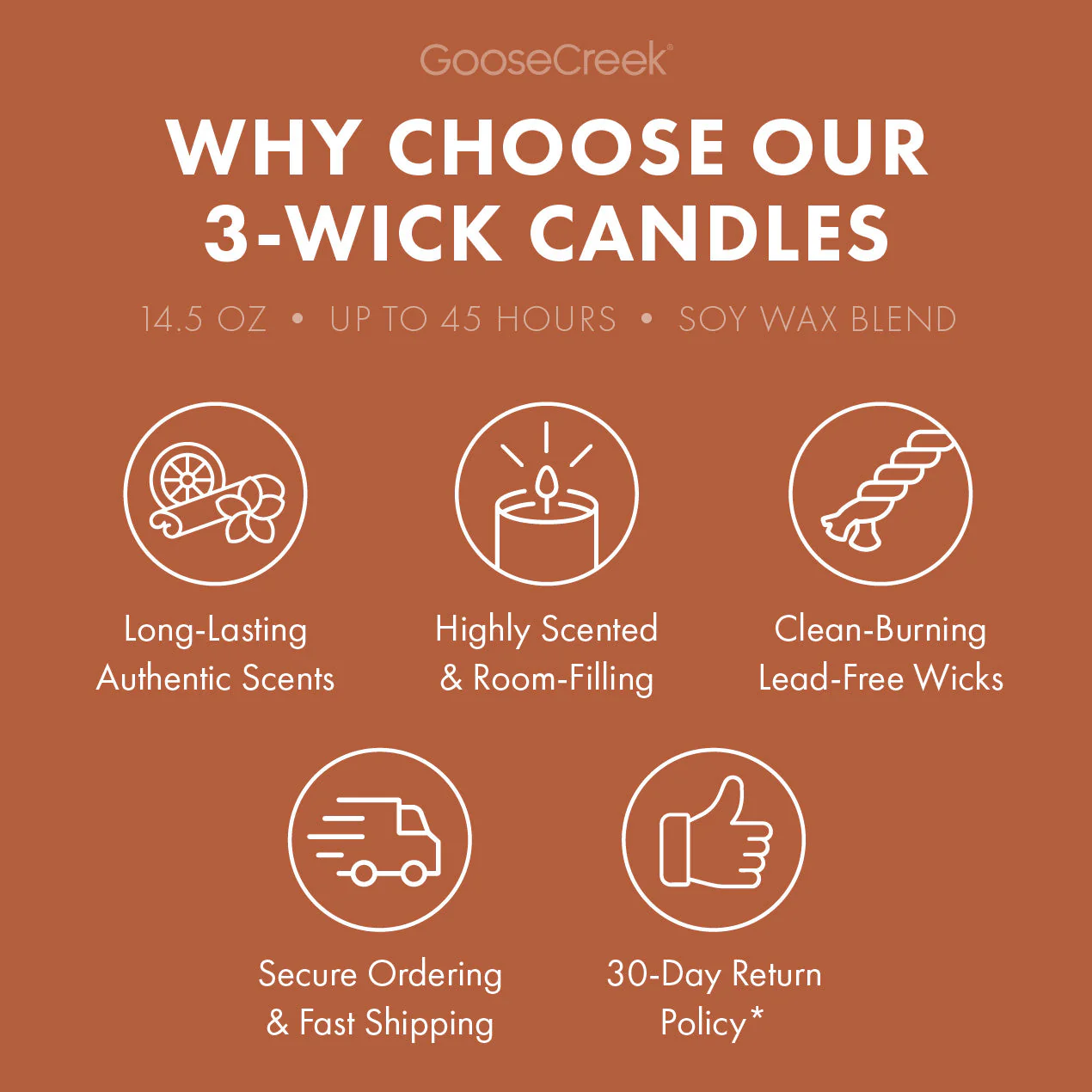 Bourbon 3-Wick Candle - Image 4