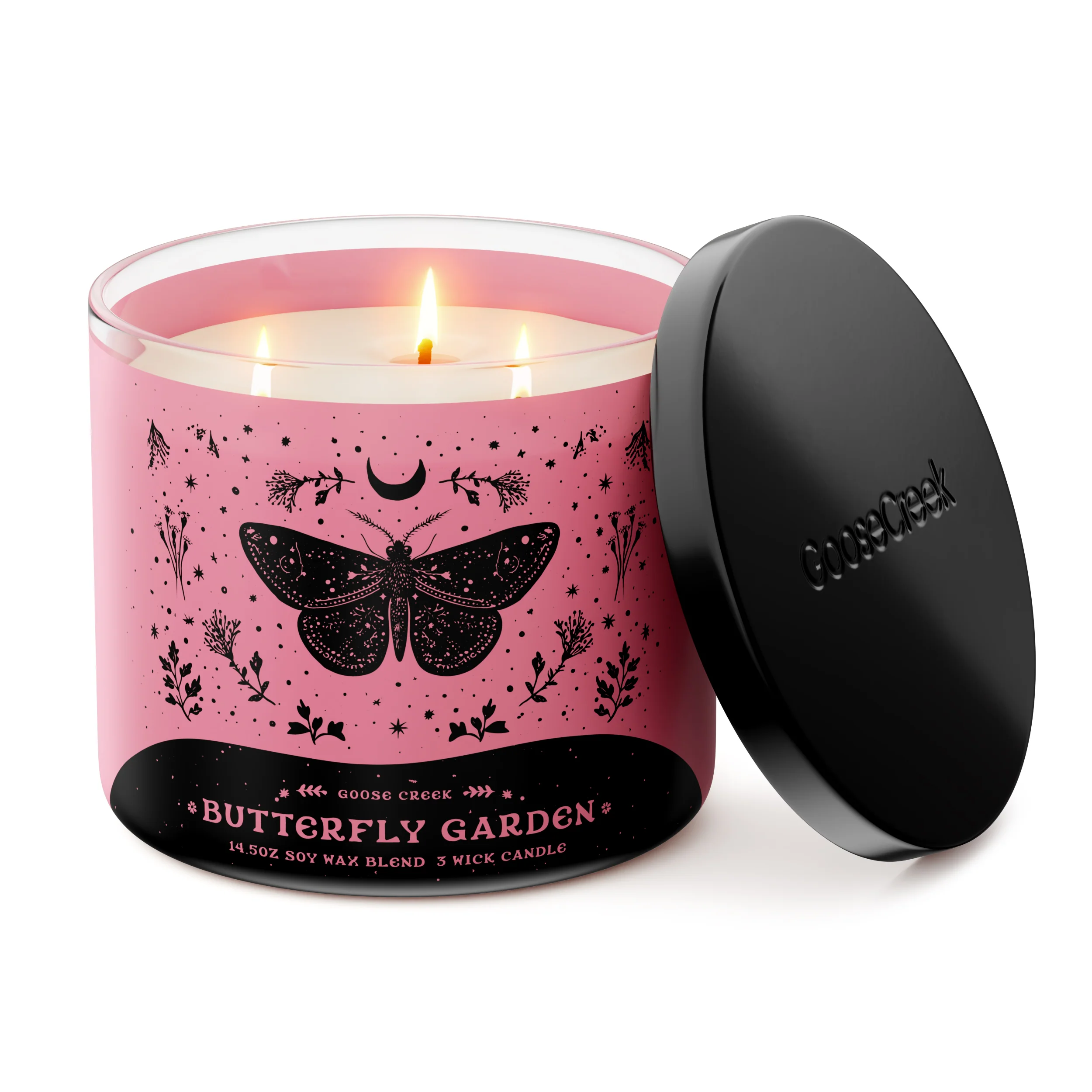 Butterfly Garden 3-Wick Candle - Image 3
