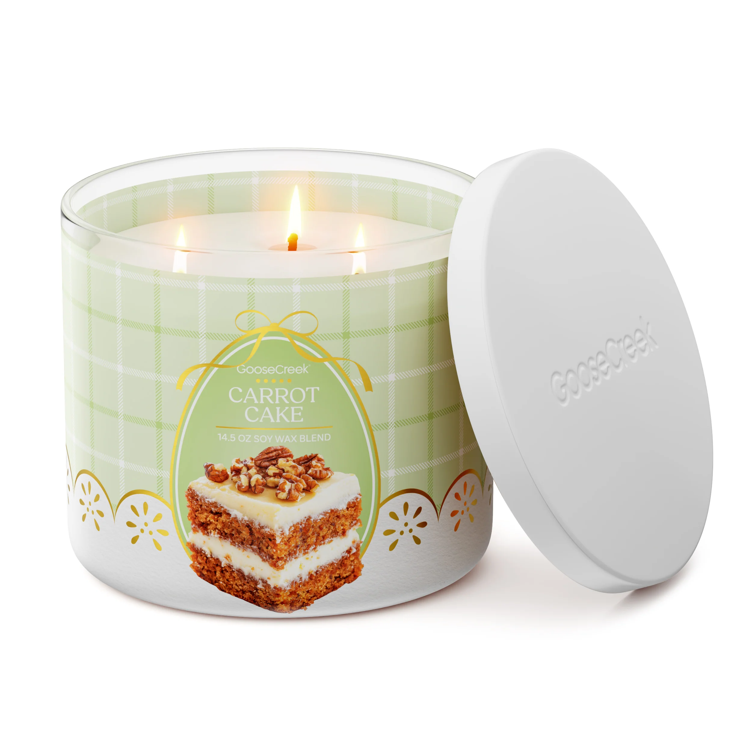 Carrot Cake Large 3-Wick Candle - Image 3