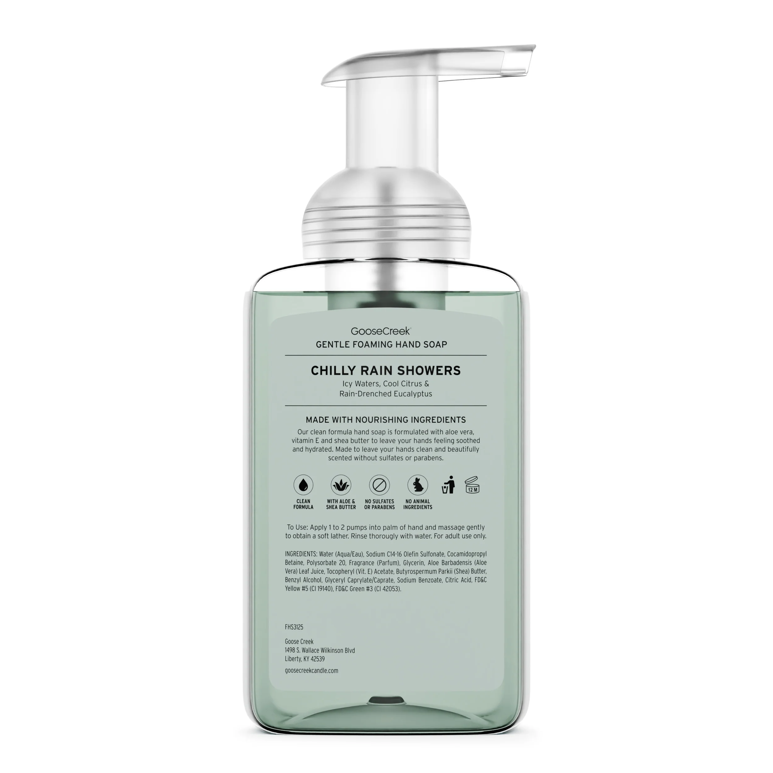Chilly Rain Showers Lush Foaming Hand Soap - Image 3