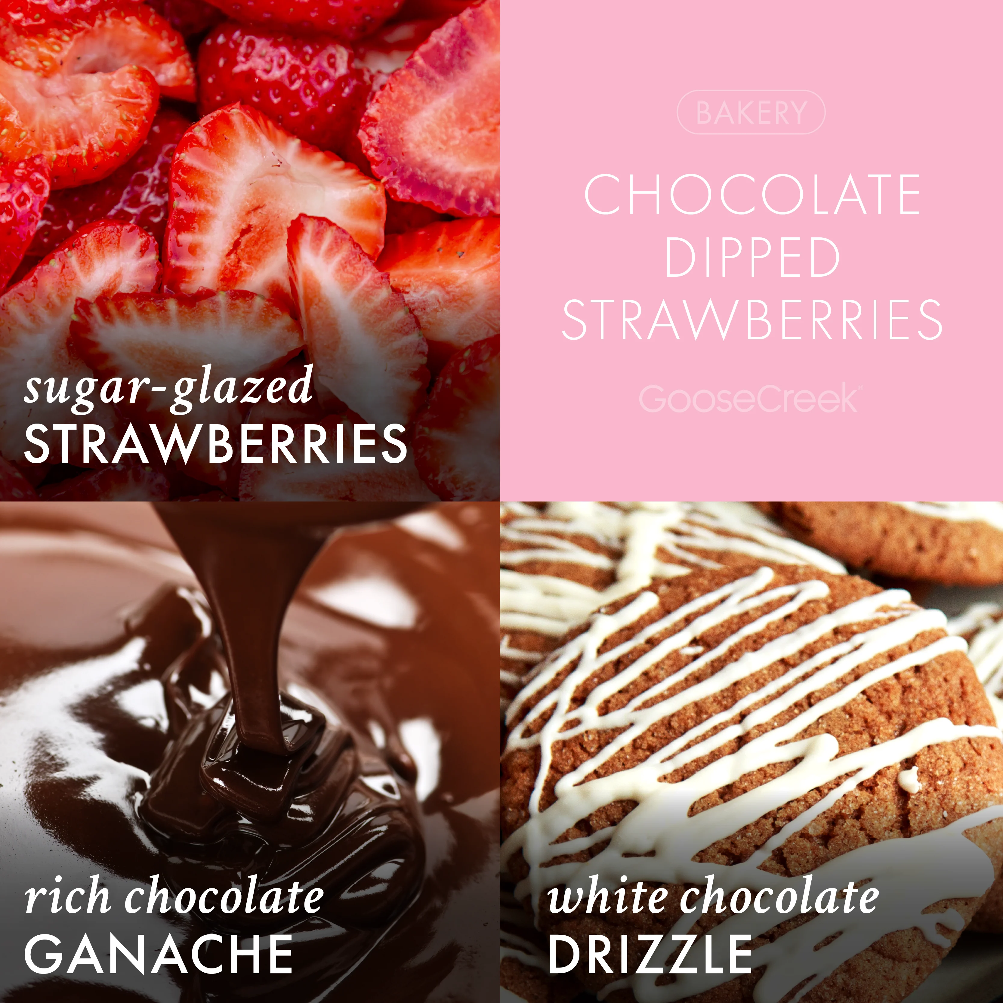 Chocolate Dipped Strawberries Large 3-Wick Candle - Image 2