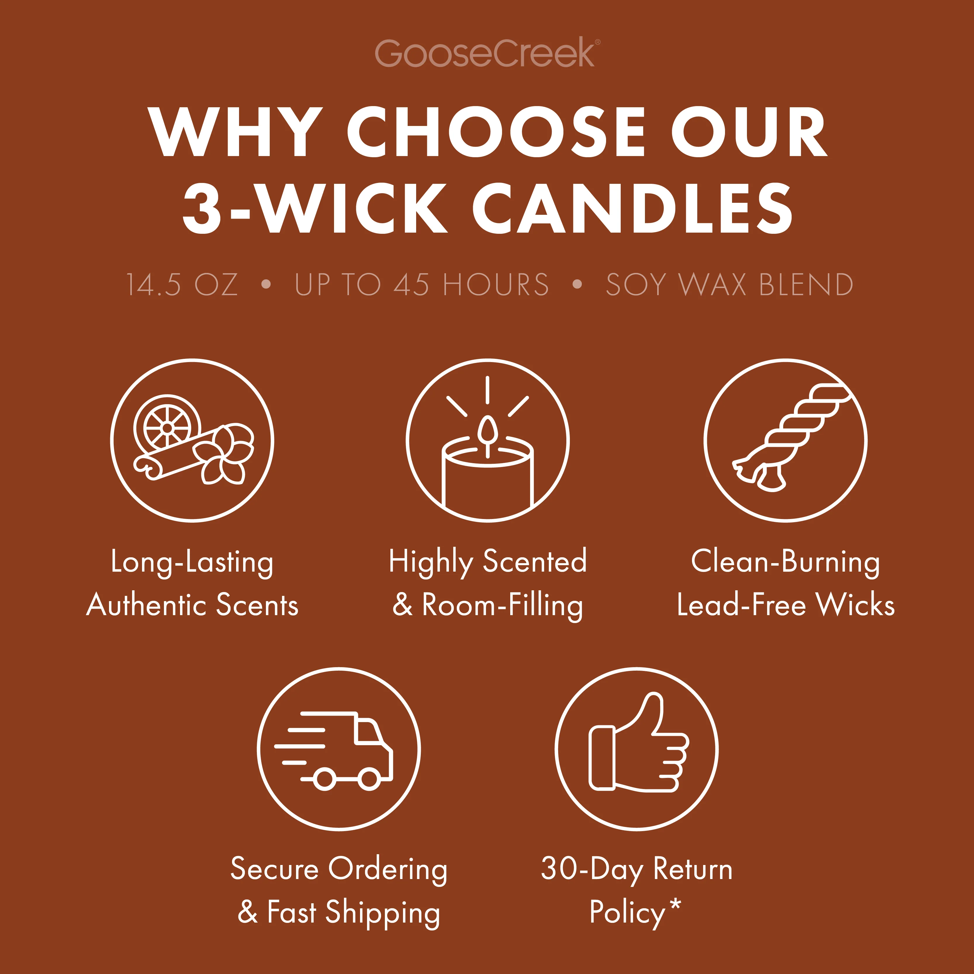 Cinnamon Pumpkin 3-Wick Candle - Image 4