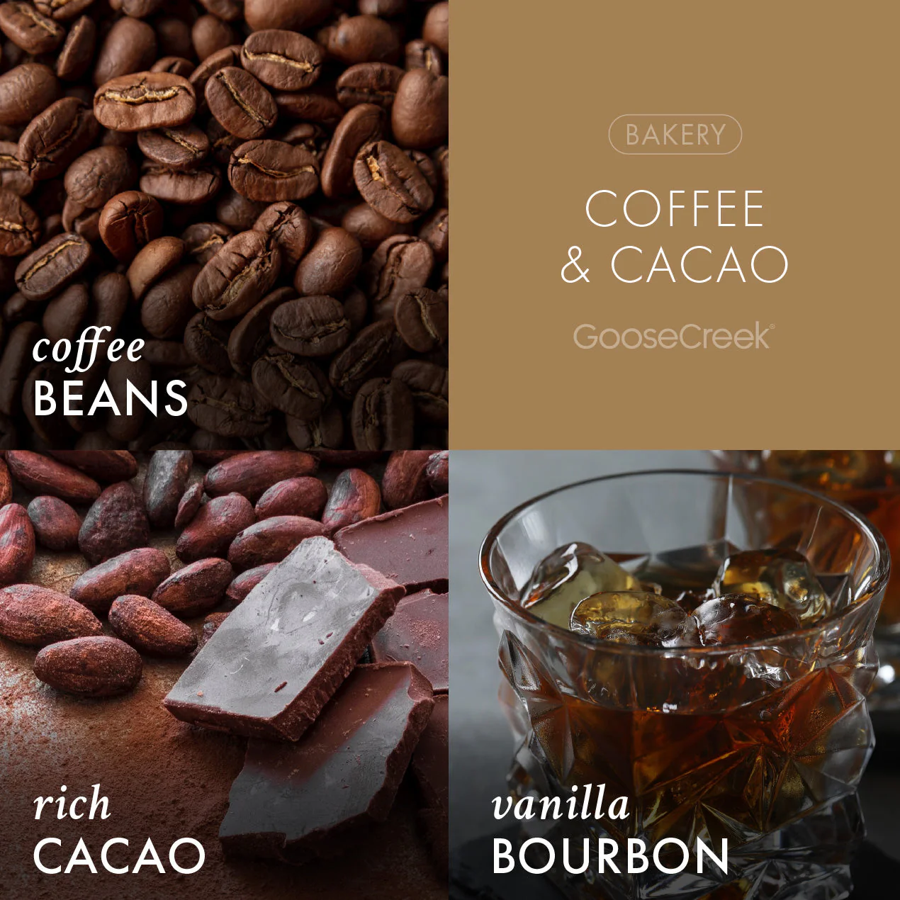 Coffee & Cacao Aromatherapy 3-Wick Candle - Image 2