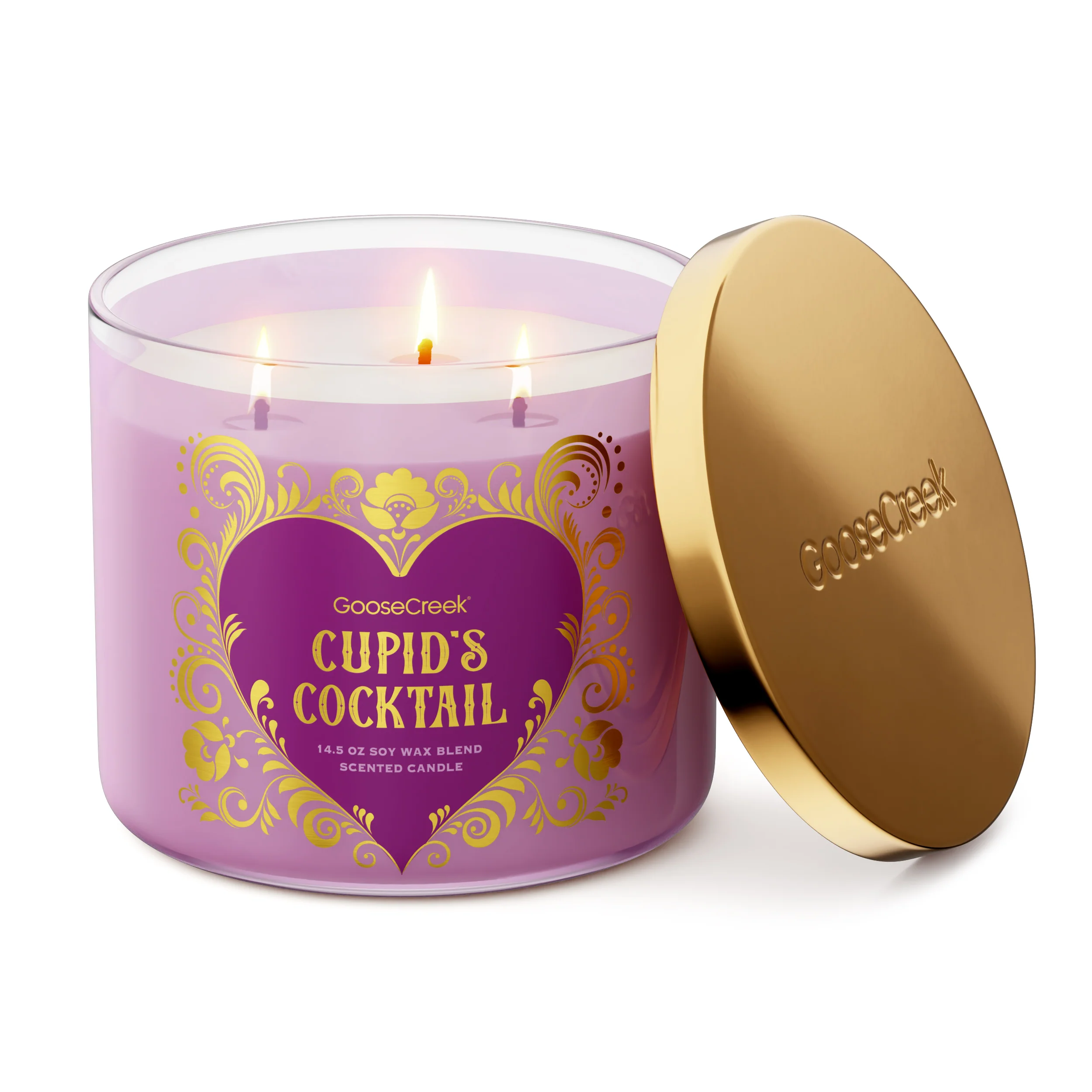 Cupid's Cocktail Large 3-Wick Candle - Image 3