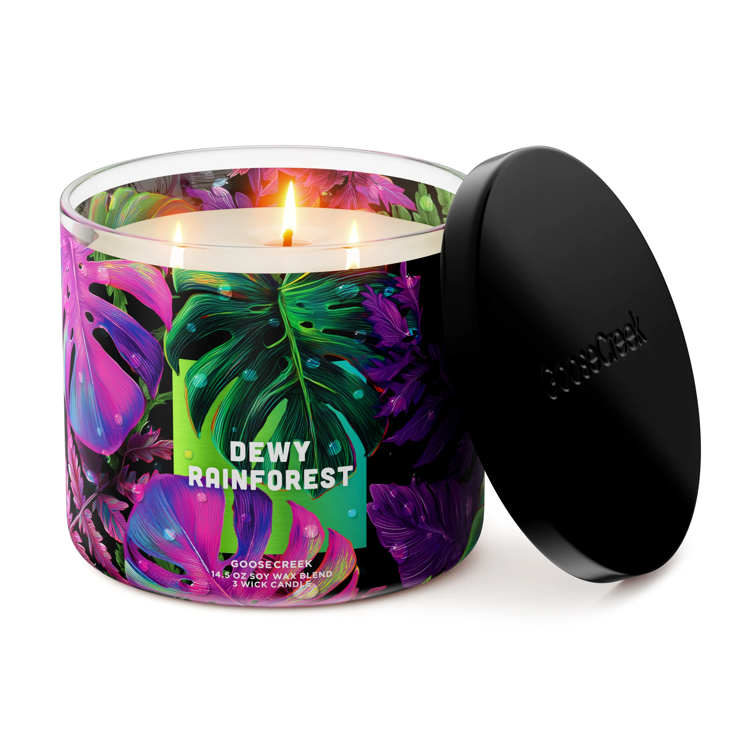 Dewy Rainforest 3-Wick Candle - Image 3