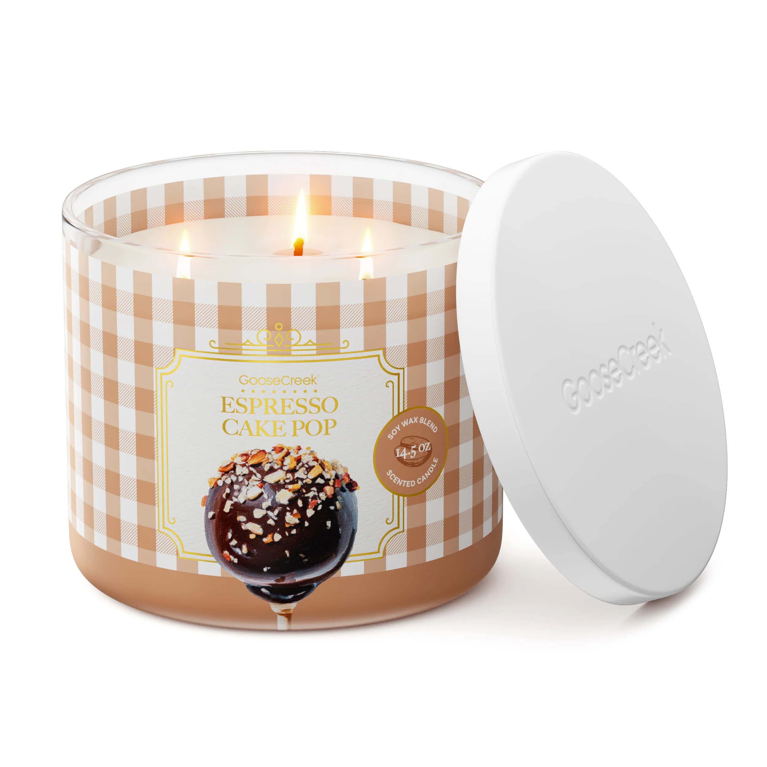 Espresso Cake Pop 3-Wick Candle - Image 3