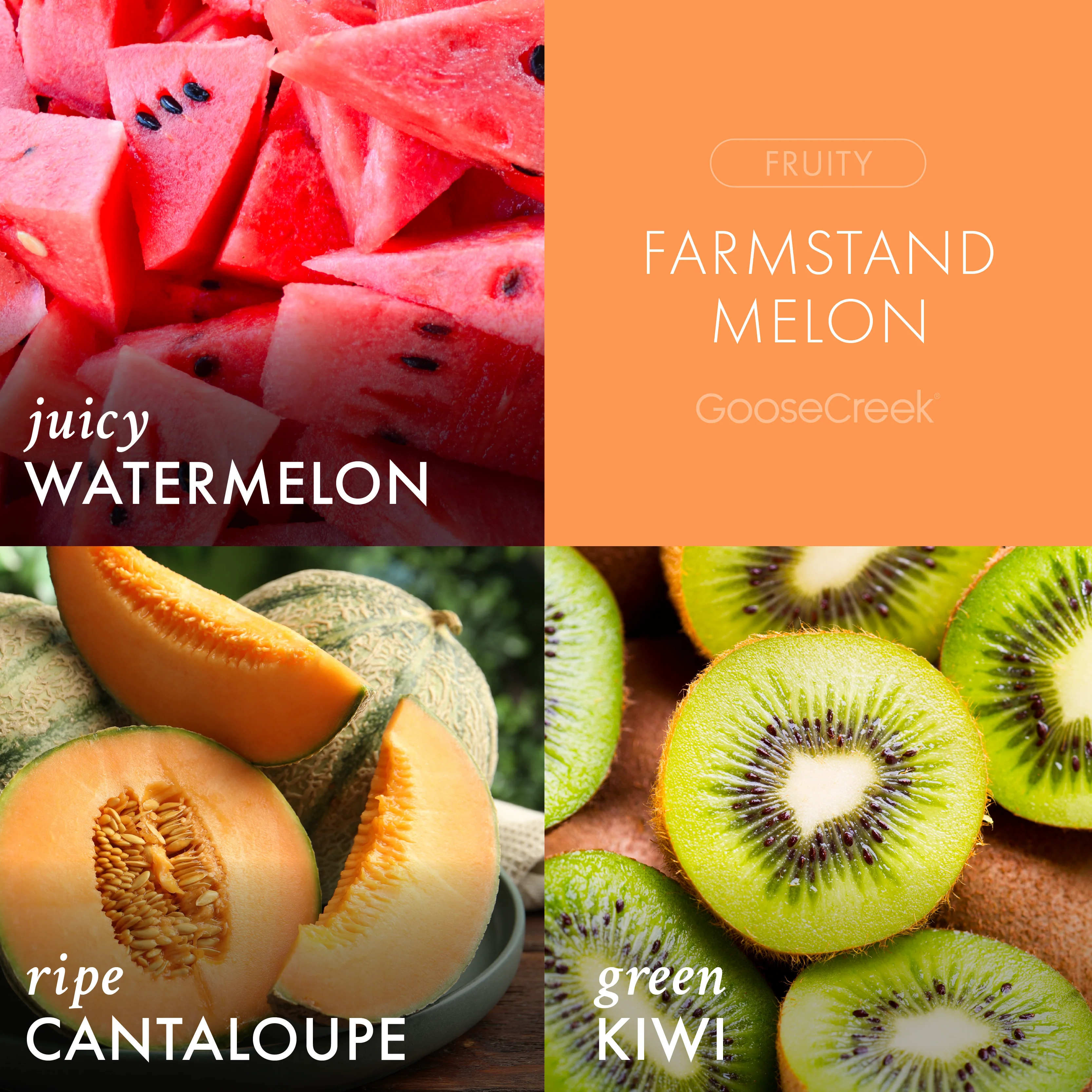 Farmstand Melon 3-Wick Candle - Image 2