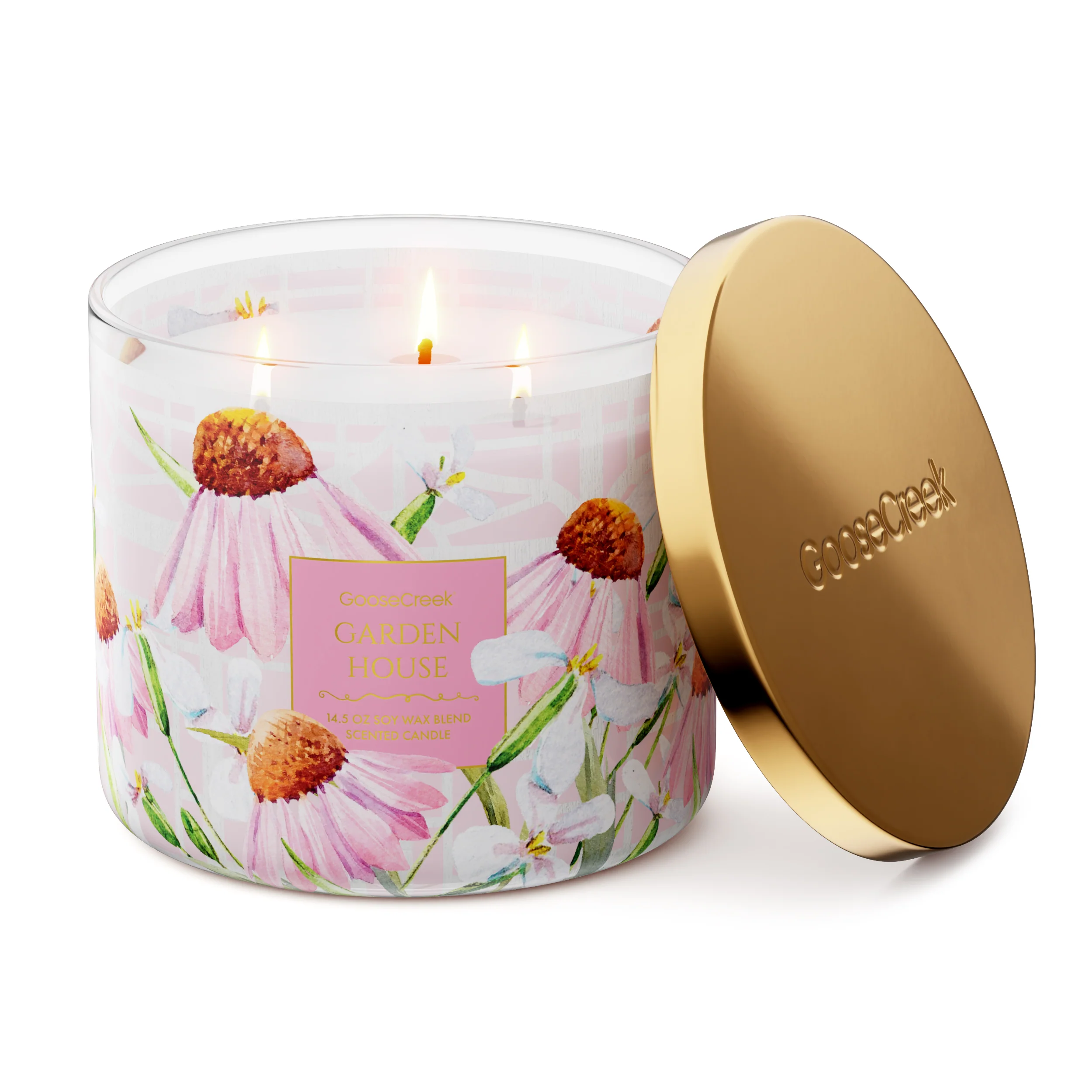 Garden House 3-Wick Candle - Image 3