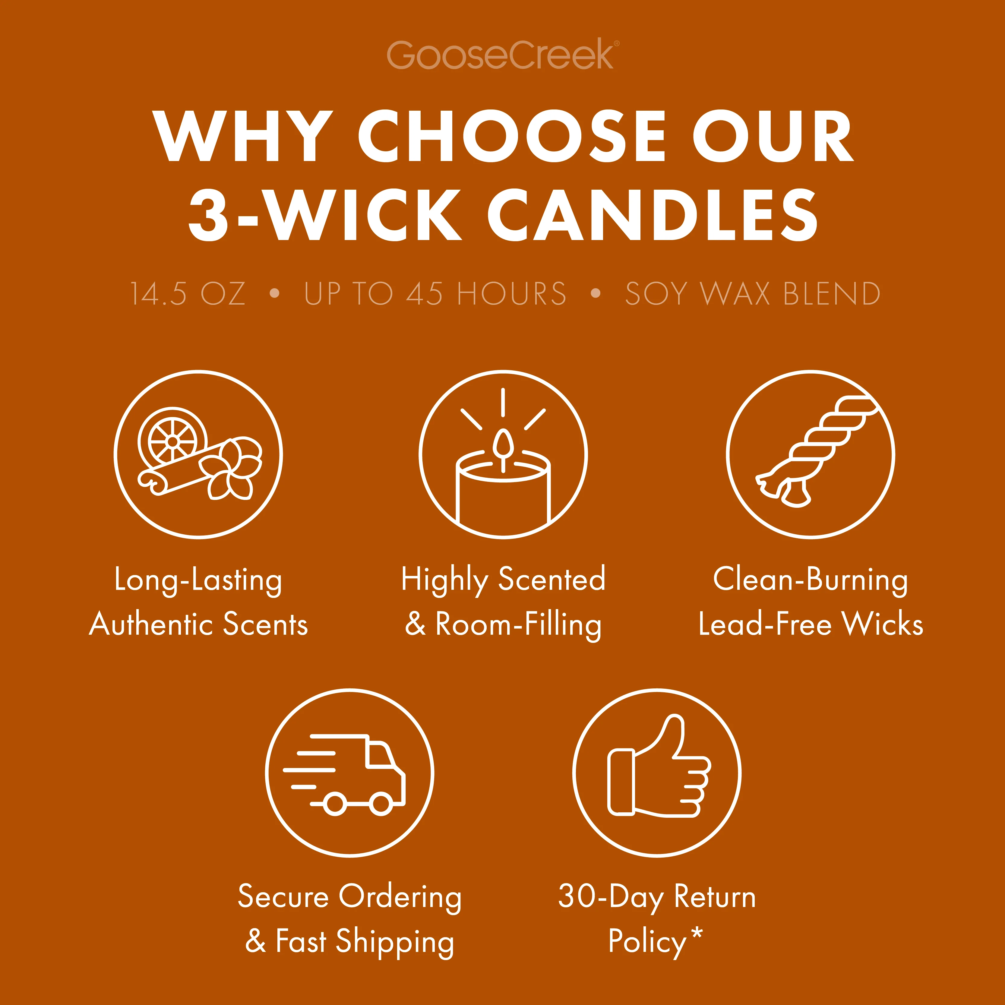 Golden Coconut Glow 3-Wick Candle - Image 4