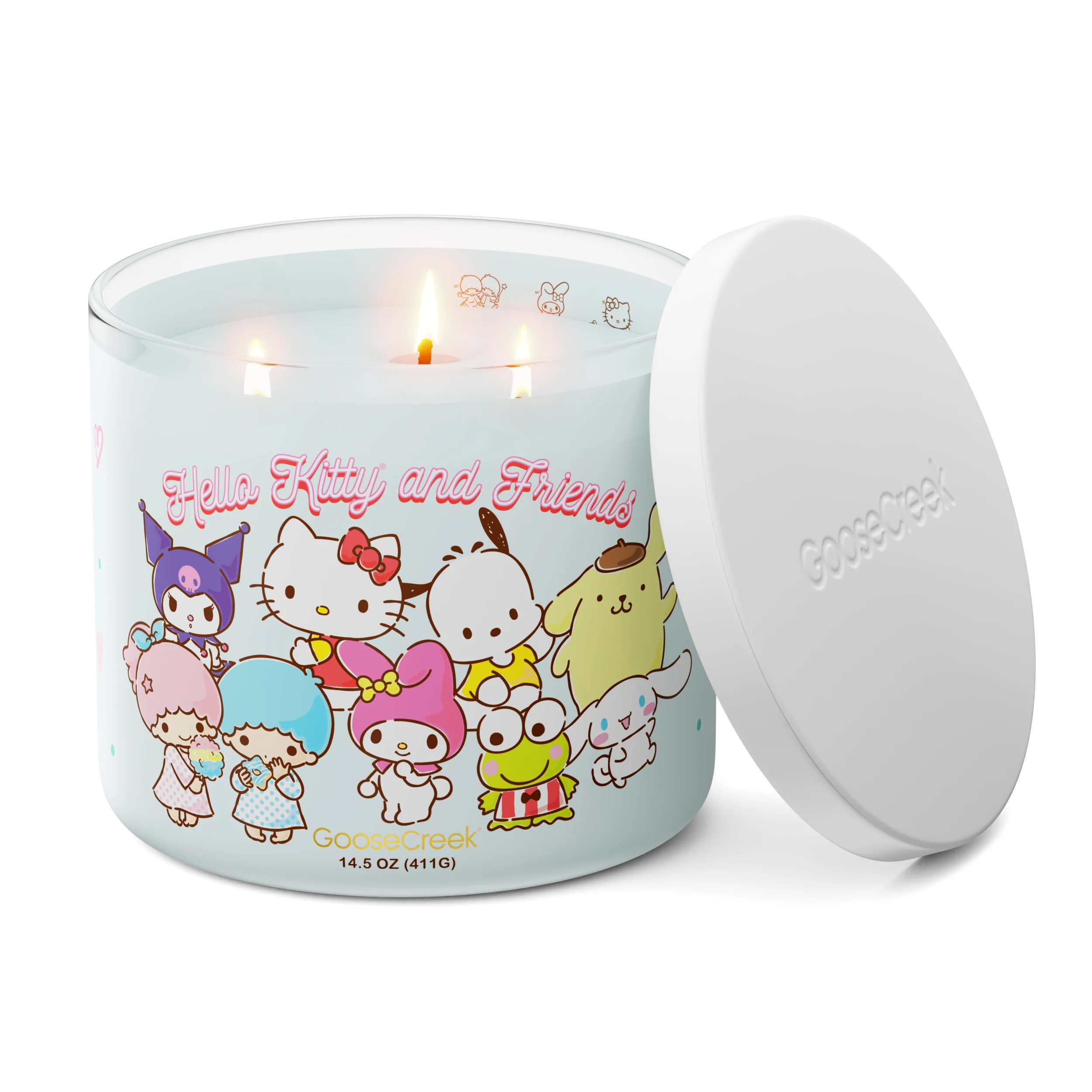 Hello Kitty & Friends 3-Wick Candle - Image 3