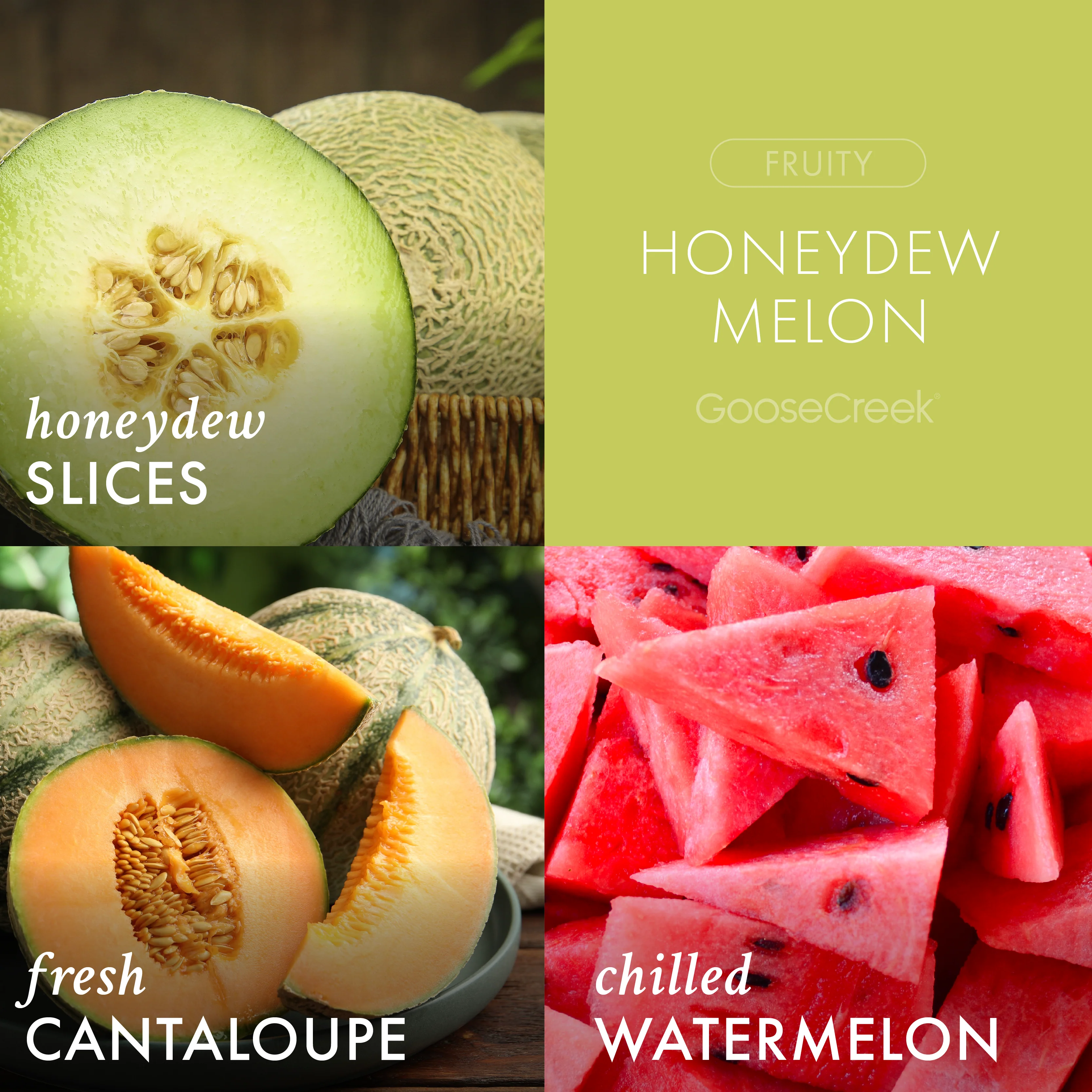 Honeydew Melon 3-Wick Candle - Image 2