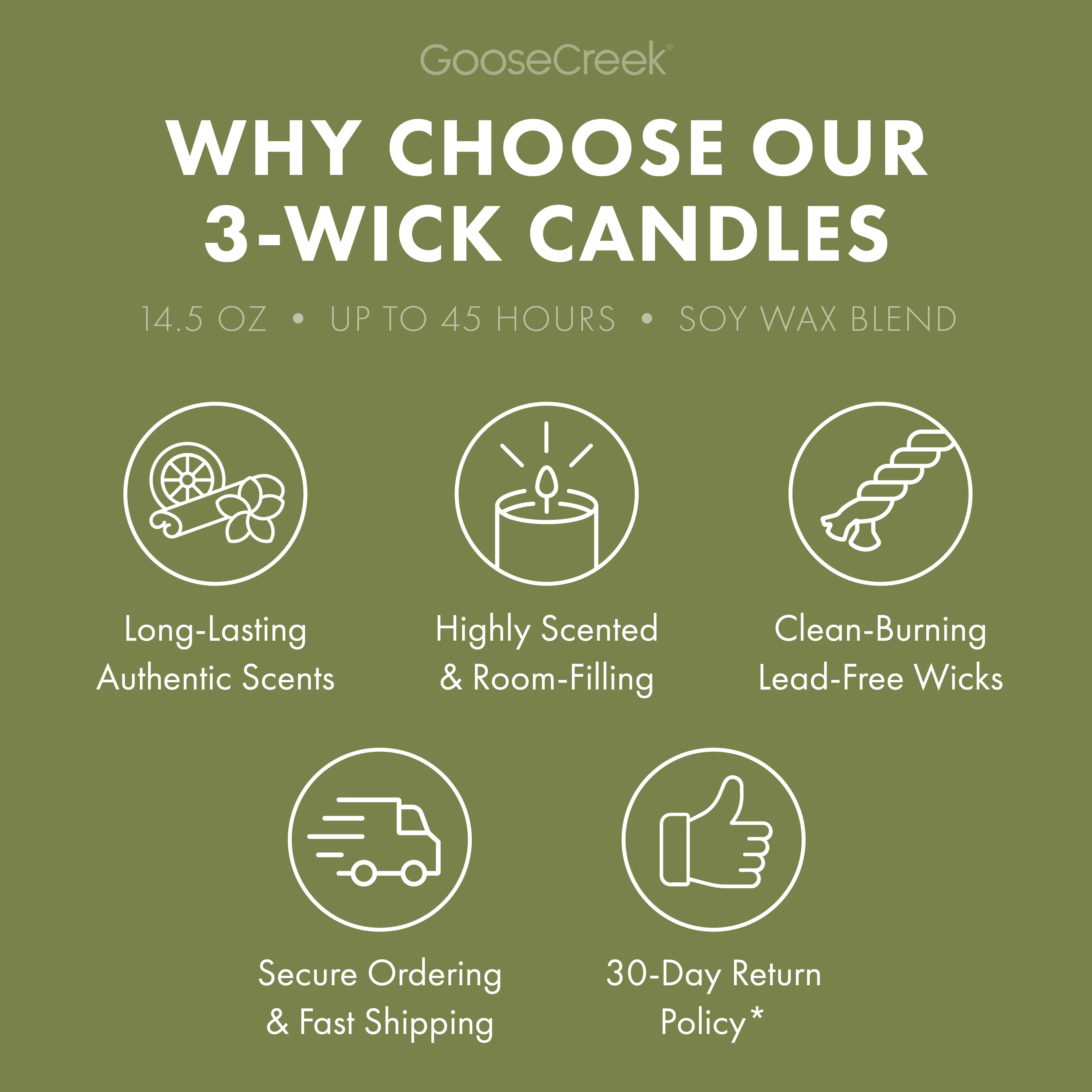 Jungle Palm Trees 3-Wick Candle - Image 4