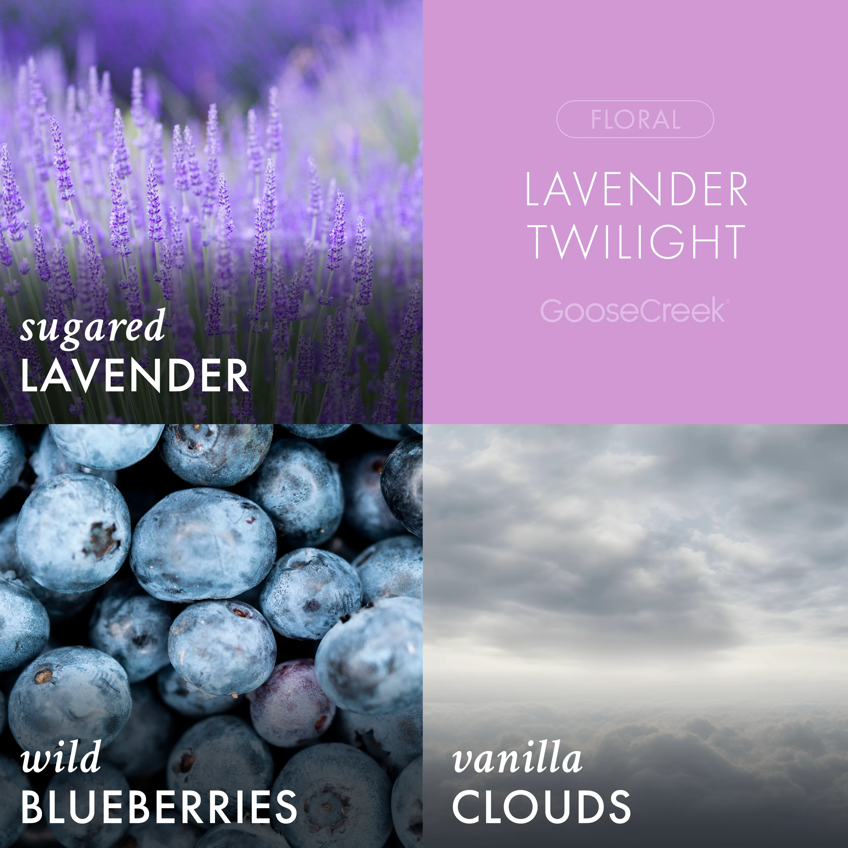 Lavender Twilight 3-Wick Candle - Image 2