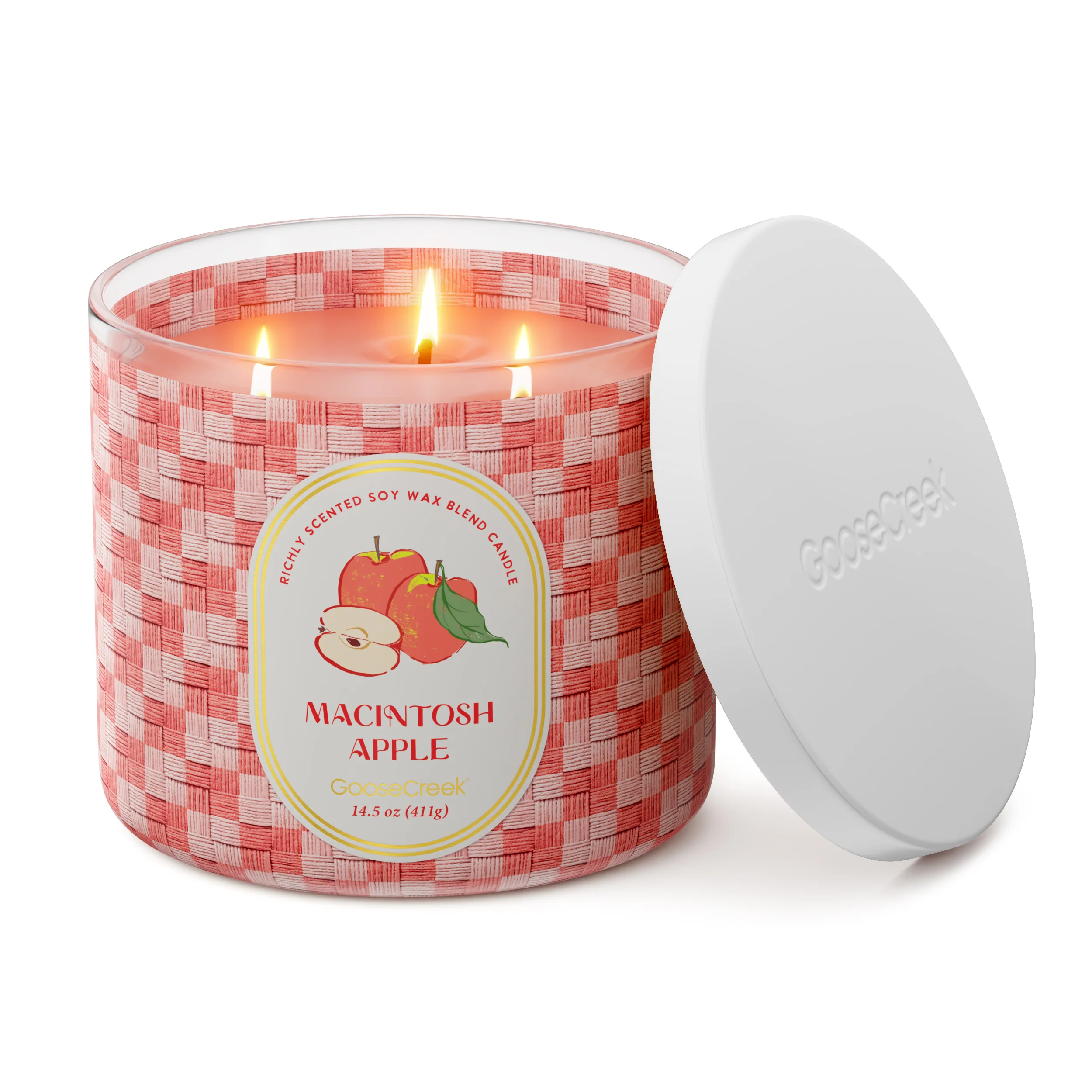 Macintosh Apple 3-Wick Candle - Image 3