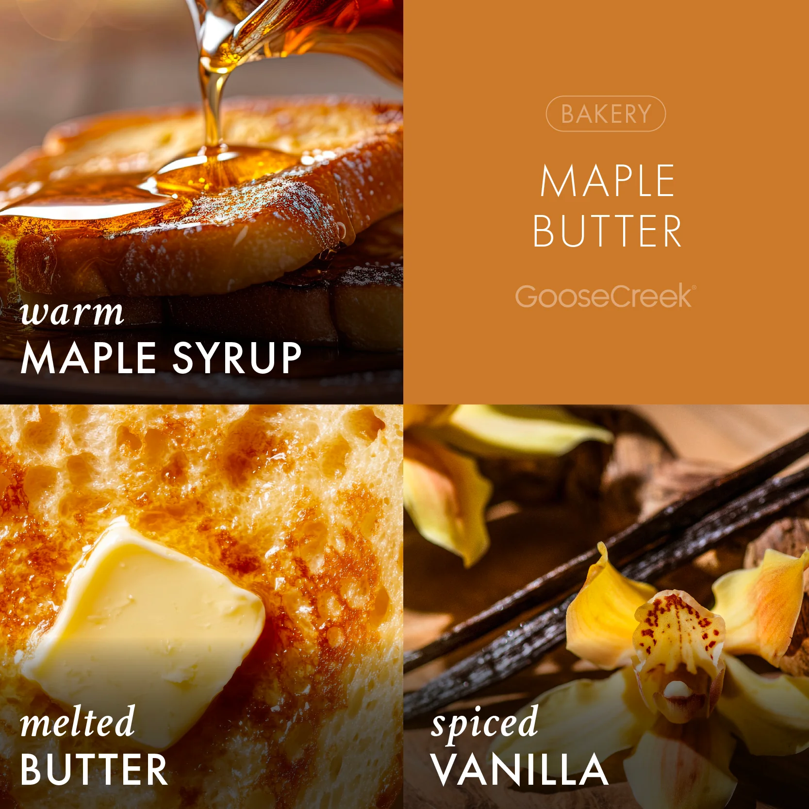 Maple Butter 7oz Single Wick Candle - Image 2