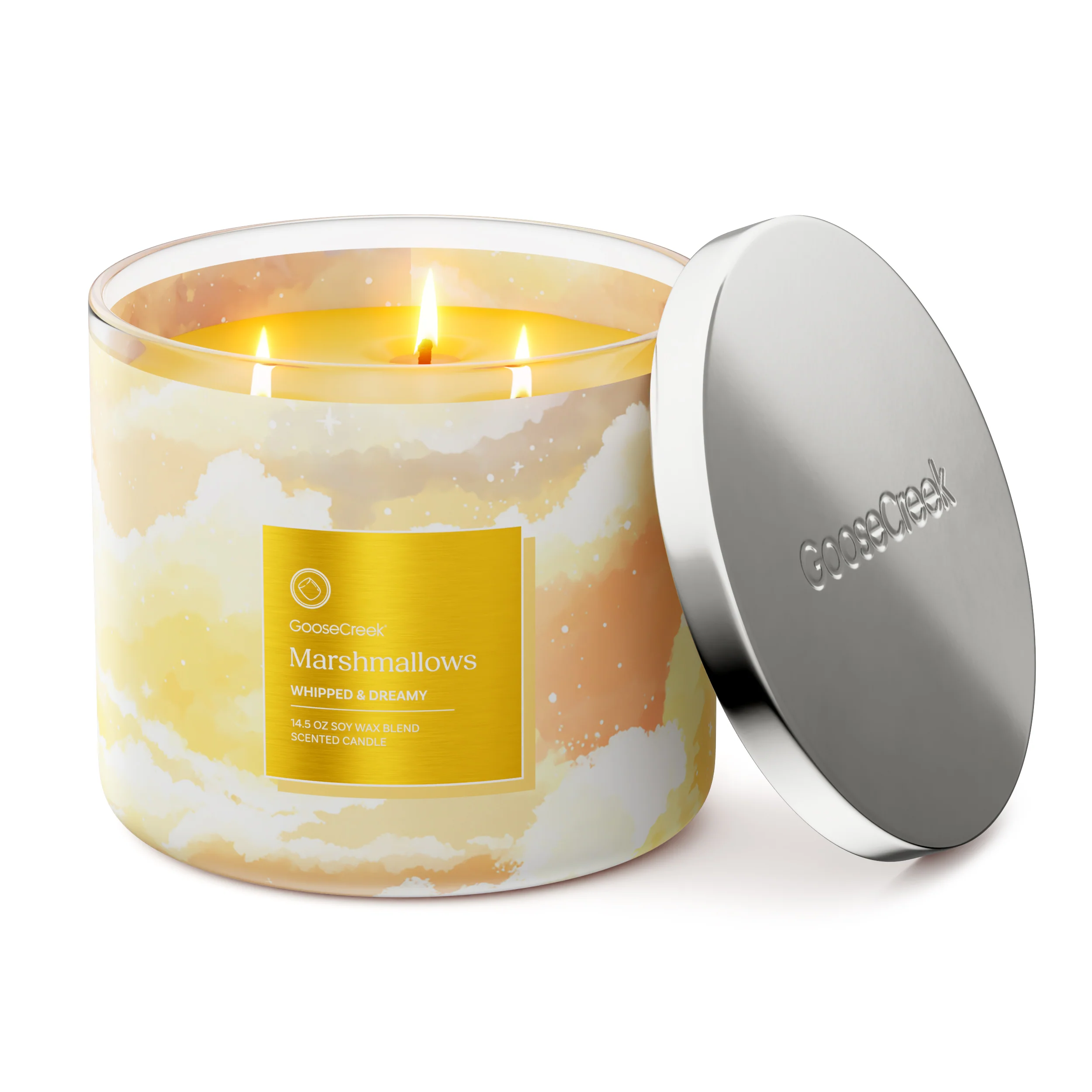 Marshmallows 3-Wick Candle - Image 3