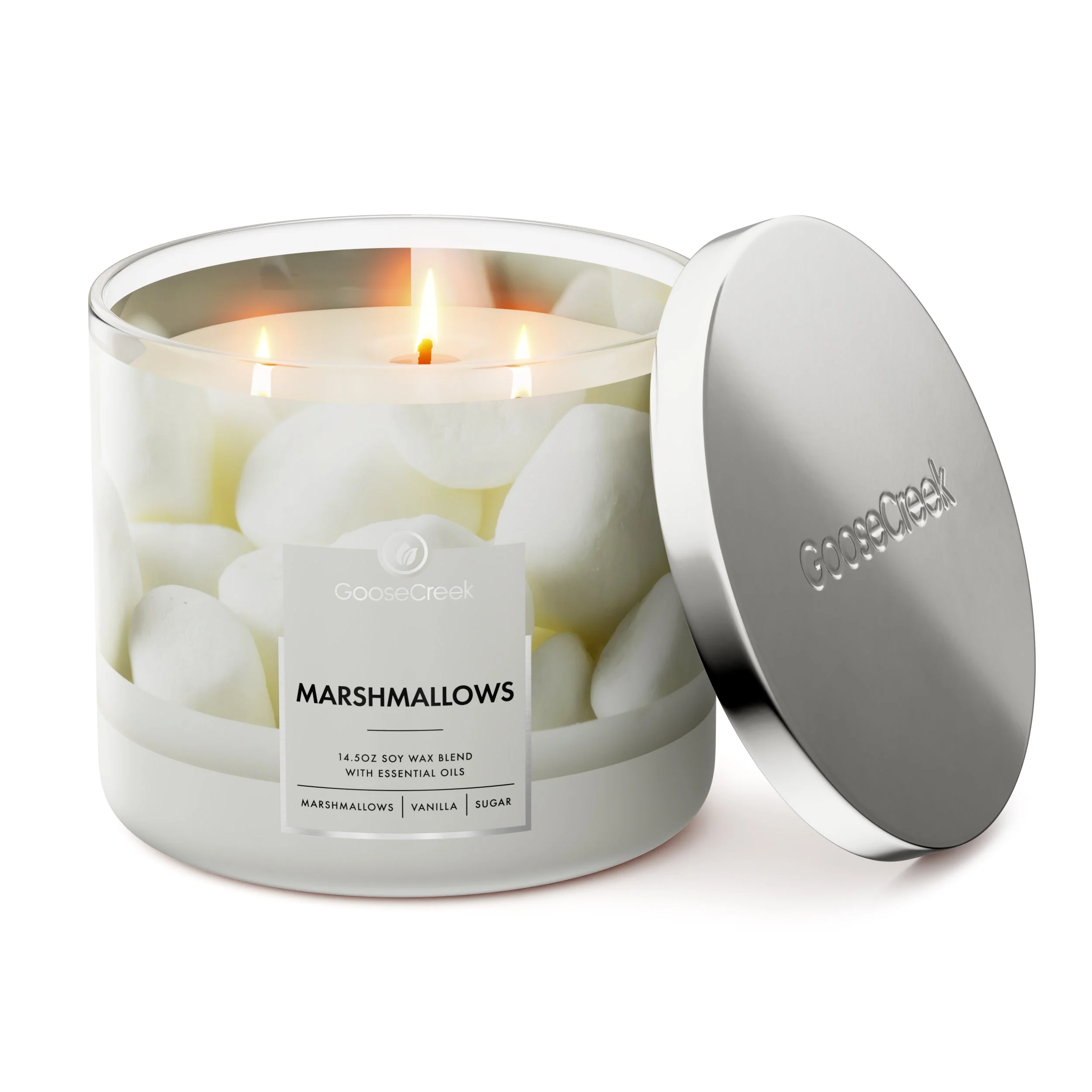 Marshmallows 3-Wick Candle - Image 3