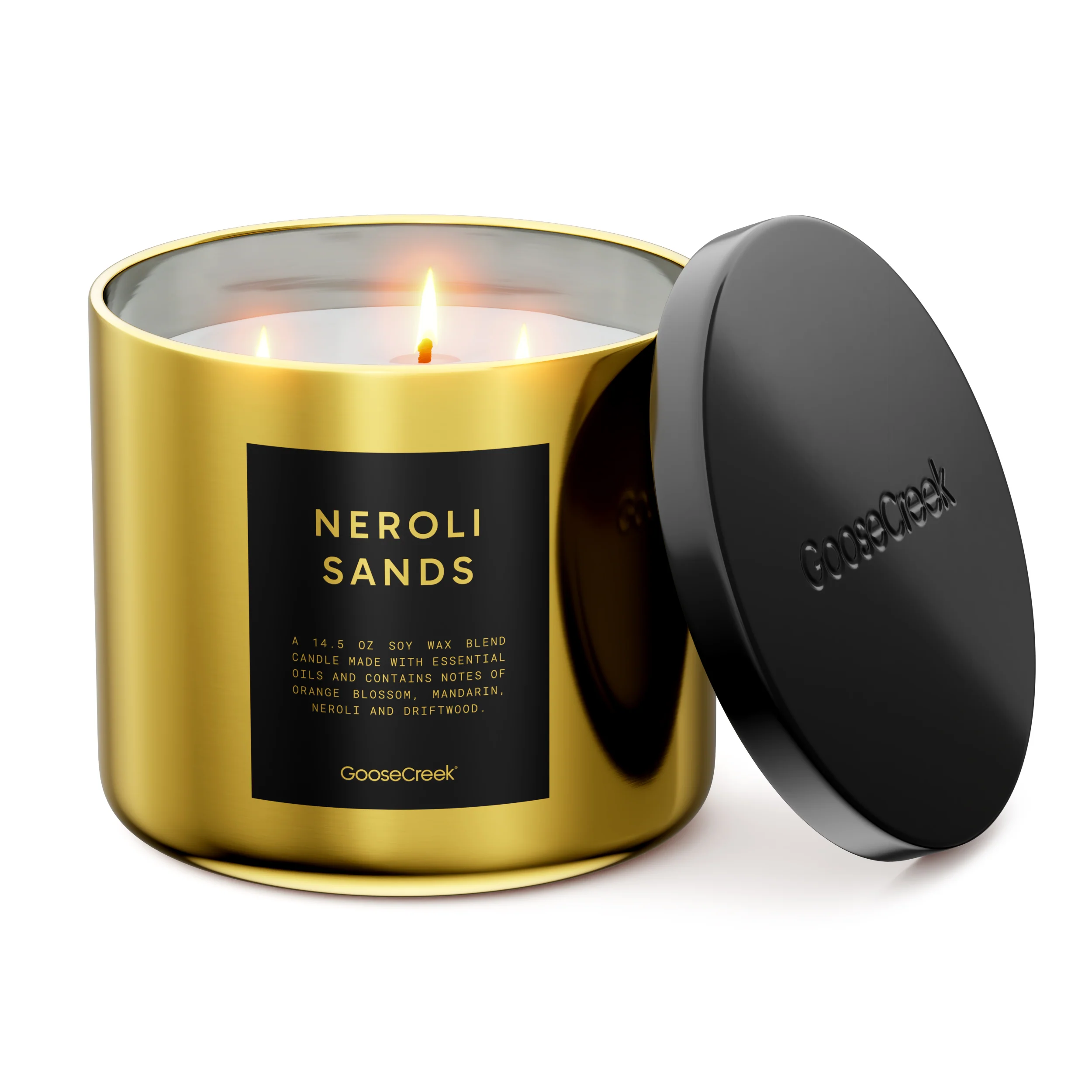 Neroli Sands 3-Wick Candle - Image 3
