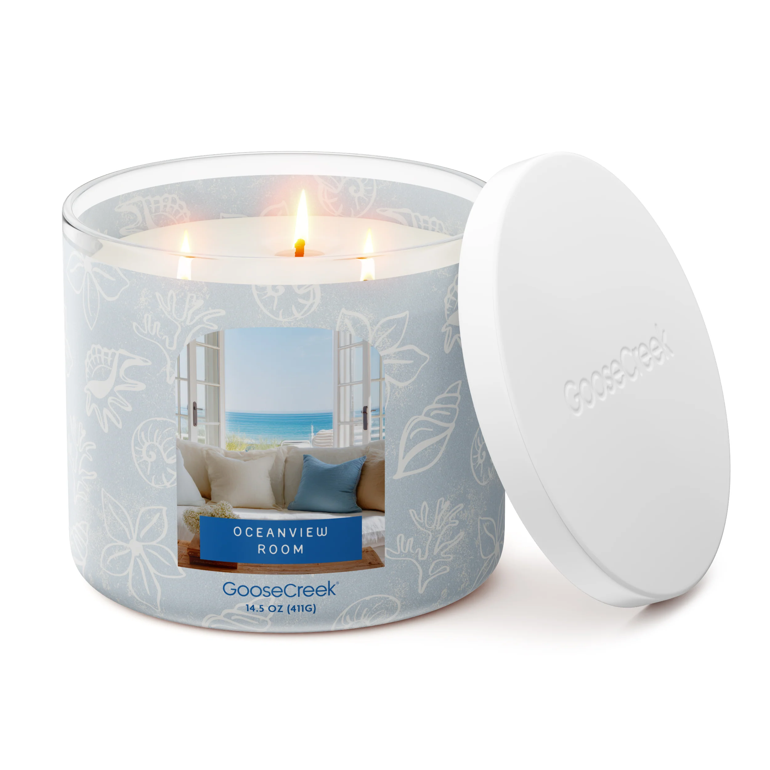 Oceanview Room 3-Wick Candle - Image 3