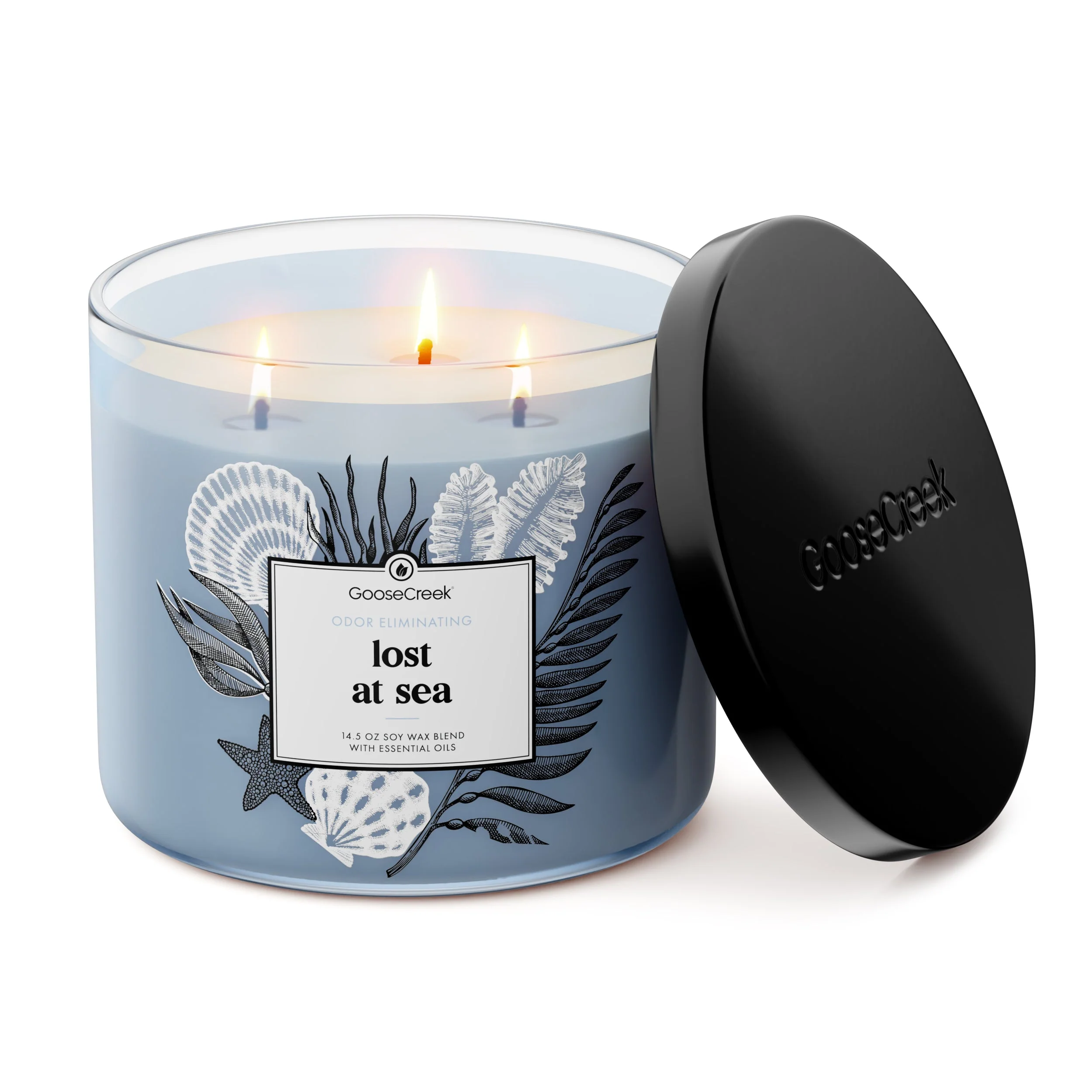 Lost at Sea Odor Eliminating 3-Wick Candle - Image 3