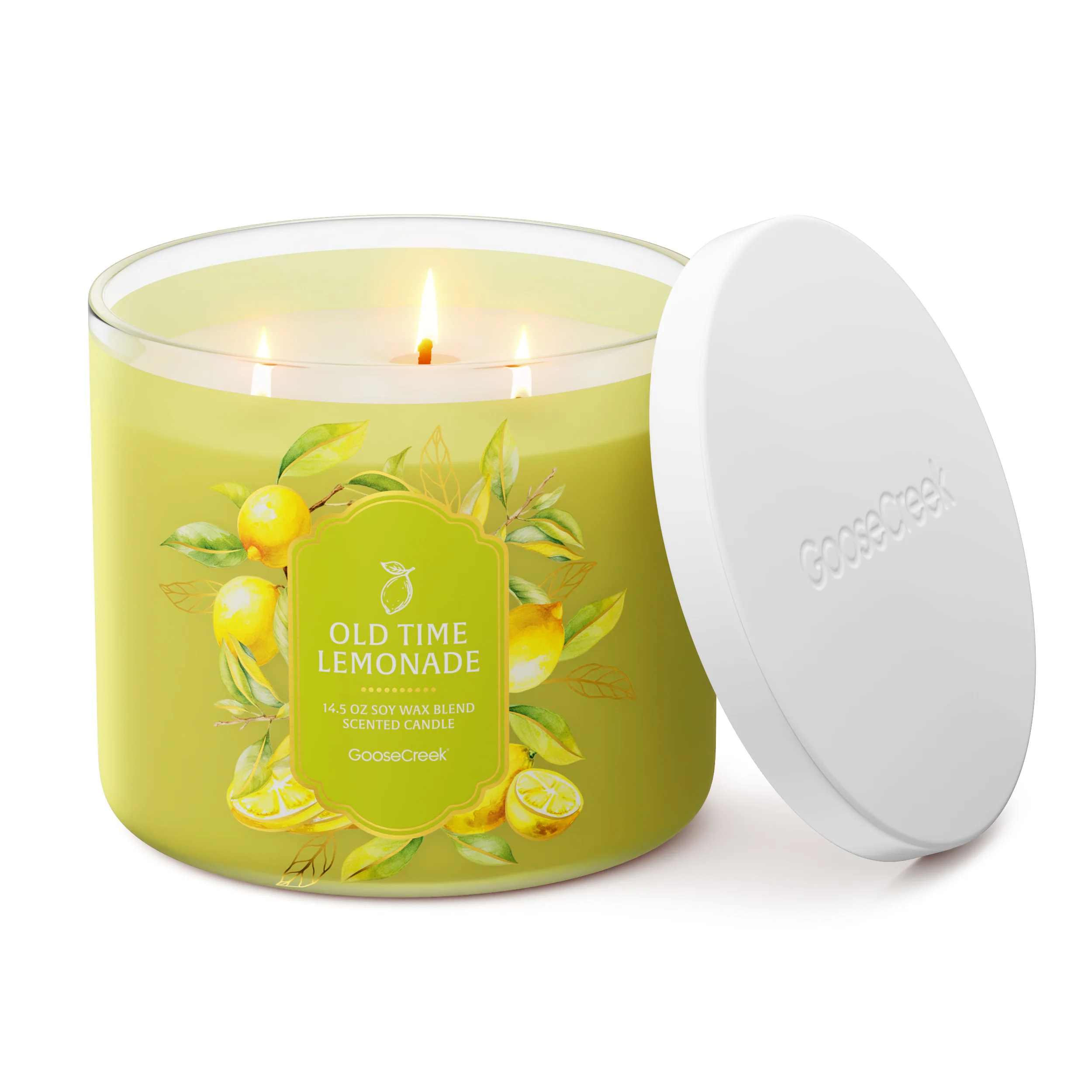 Old Time Lemonade 3-Wick Candle - Image 3