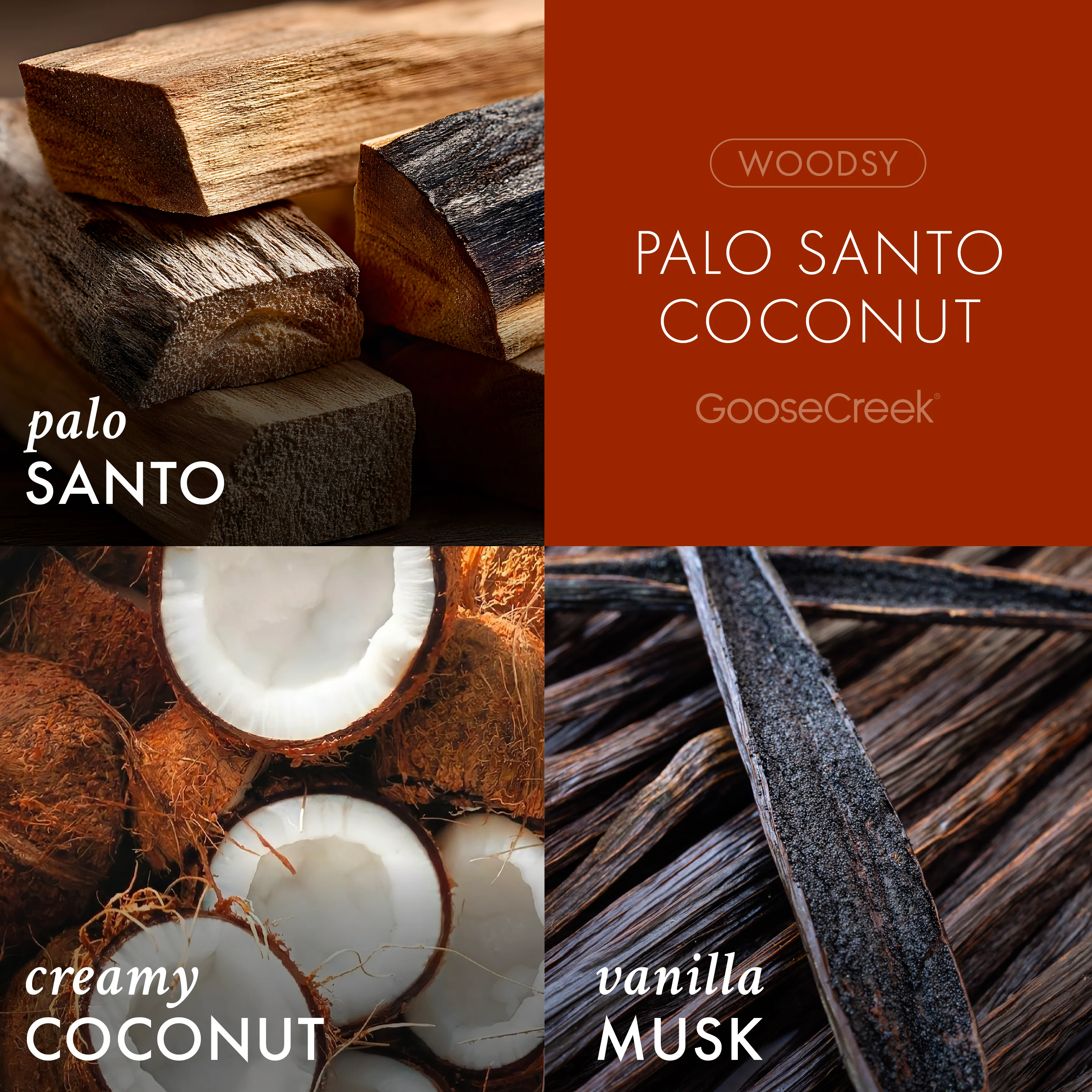 Palo Santo Coconut 3-Wick Candle - Image 2