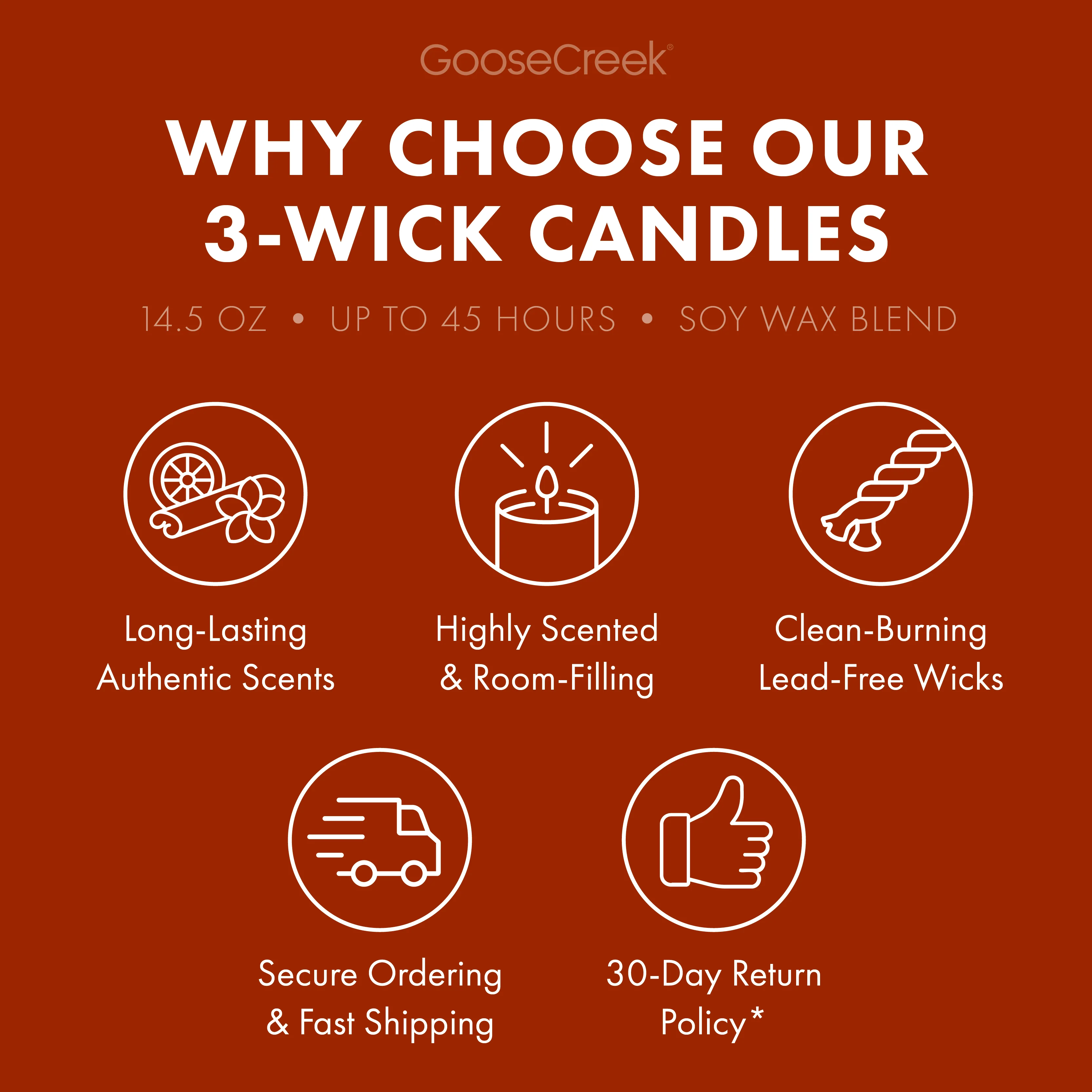 Palo Santo Coconut 3-Wick Candle - Image 4