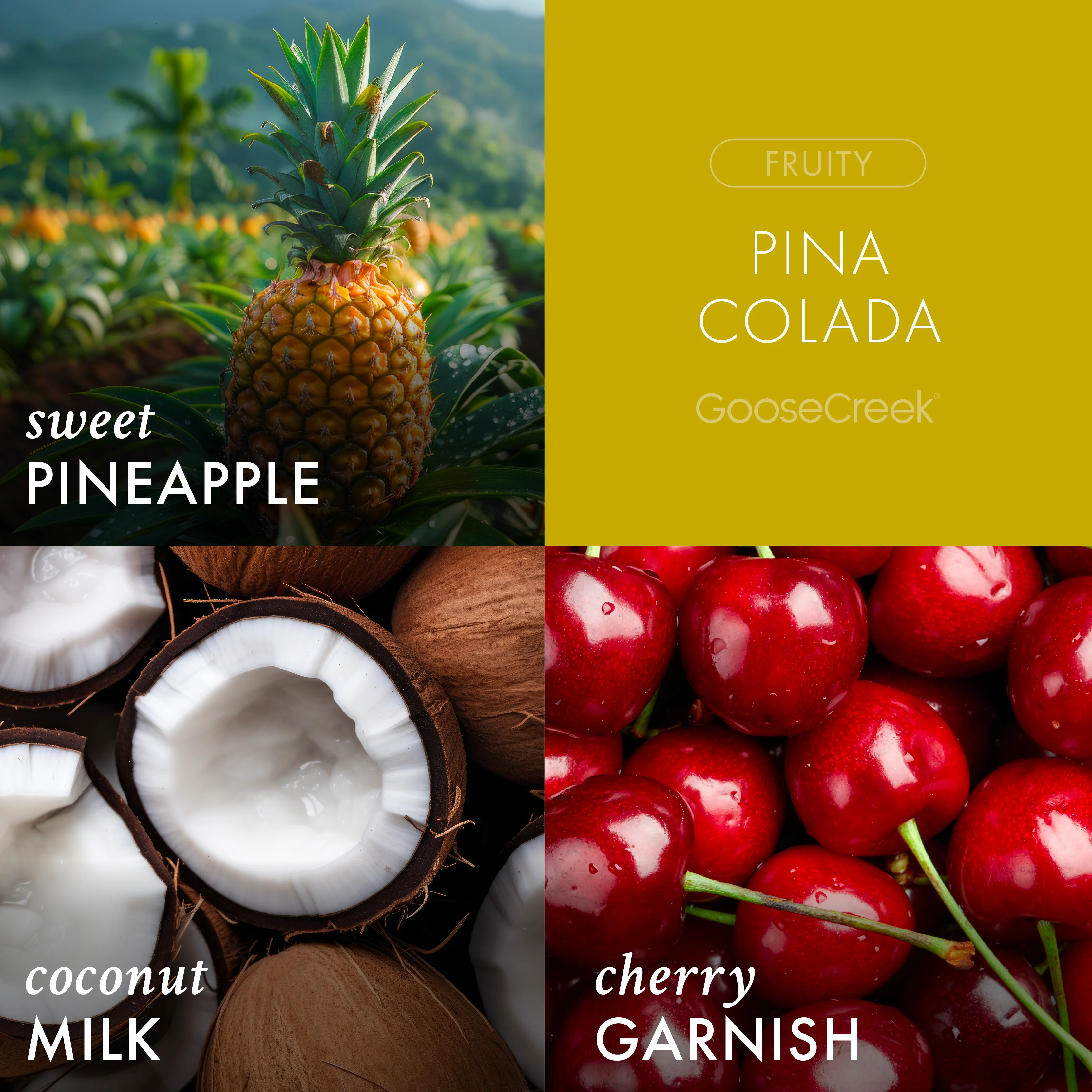 Pina Colada 3-Wick Candle - Image 2
