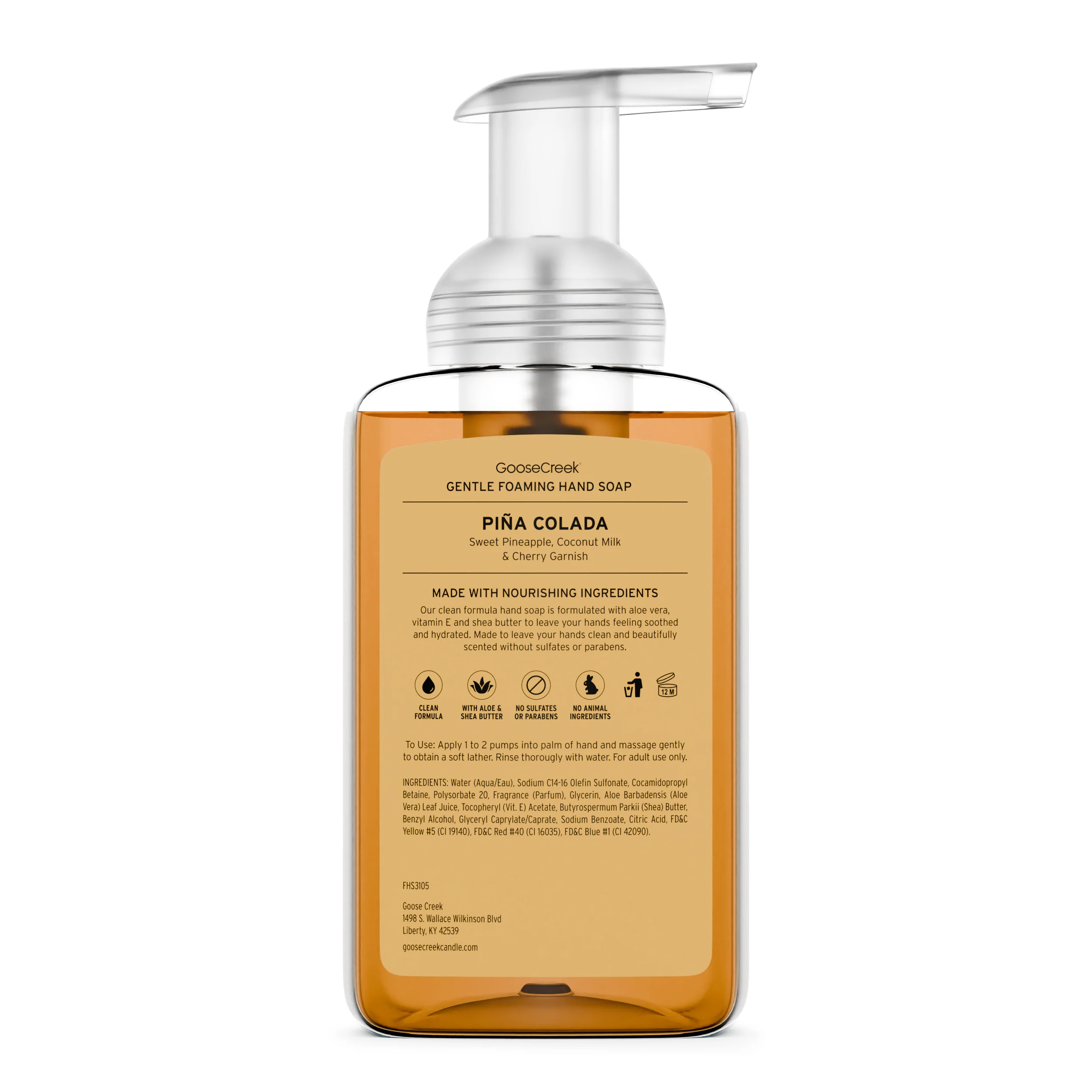 Pina Colada Lush Foaming Hand Soap - Image 2