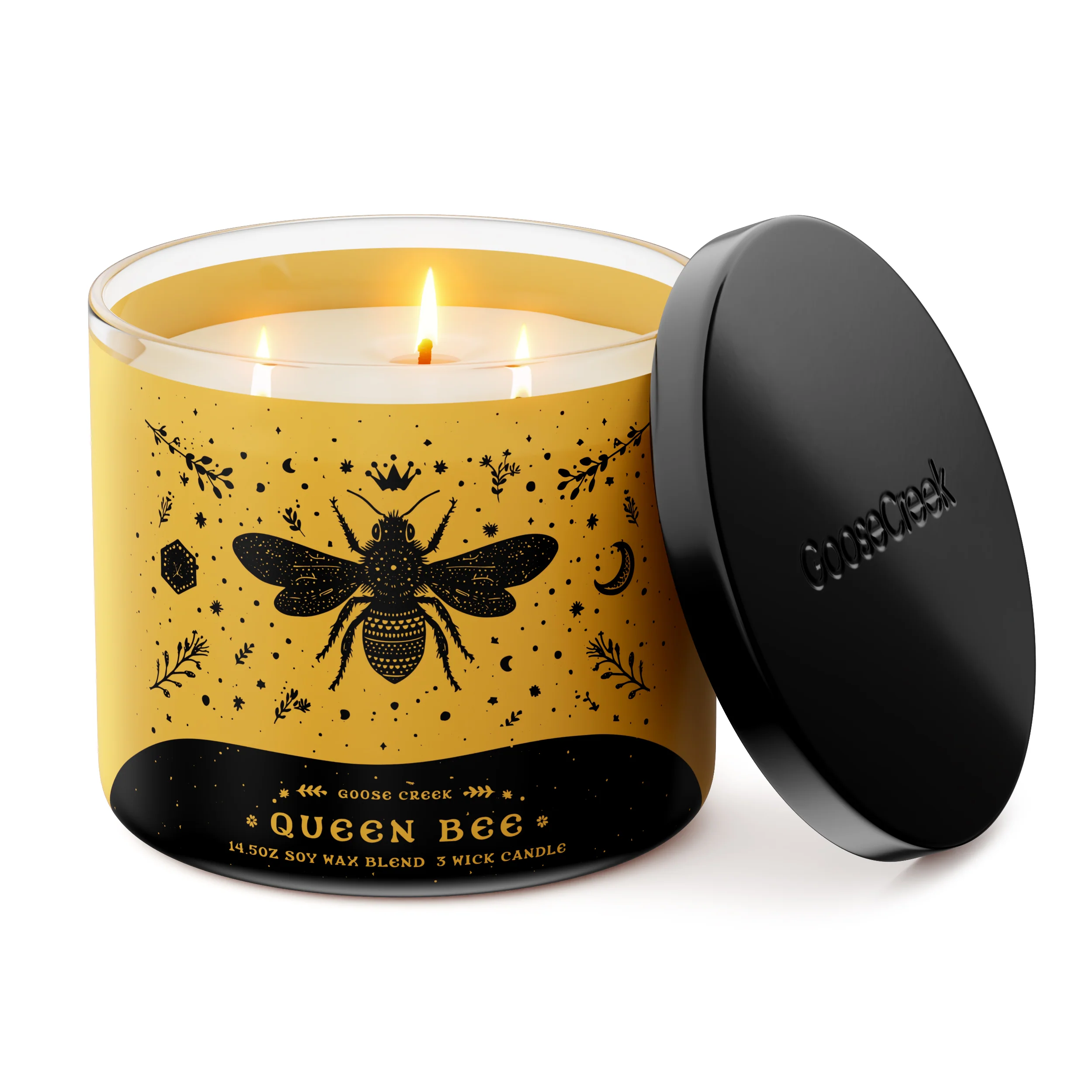 Queen Bee 3-Wick Candle - Image 3