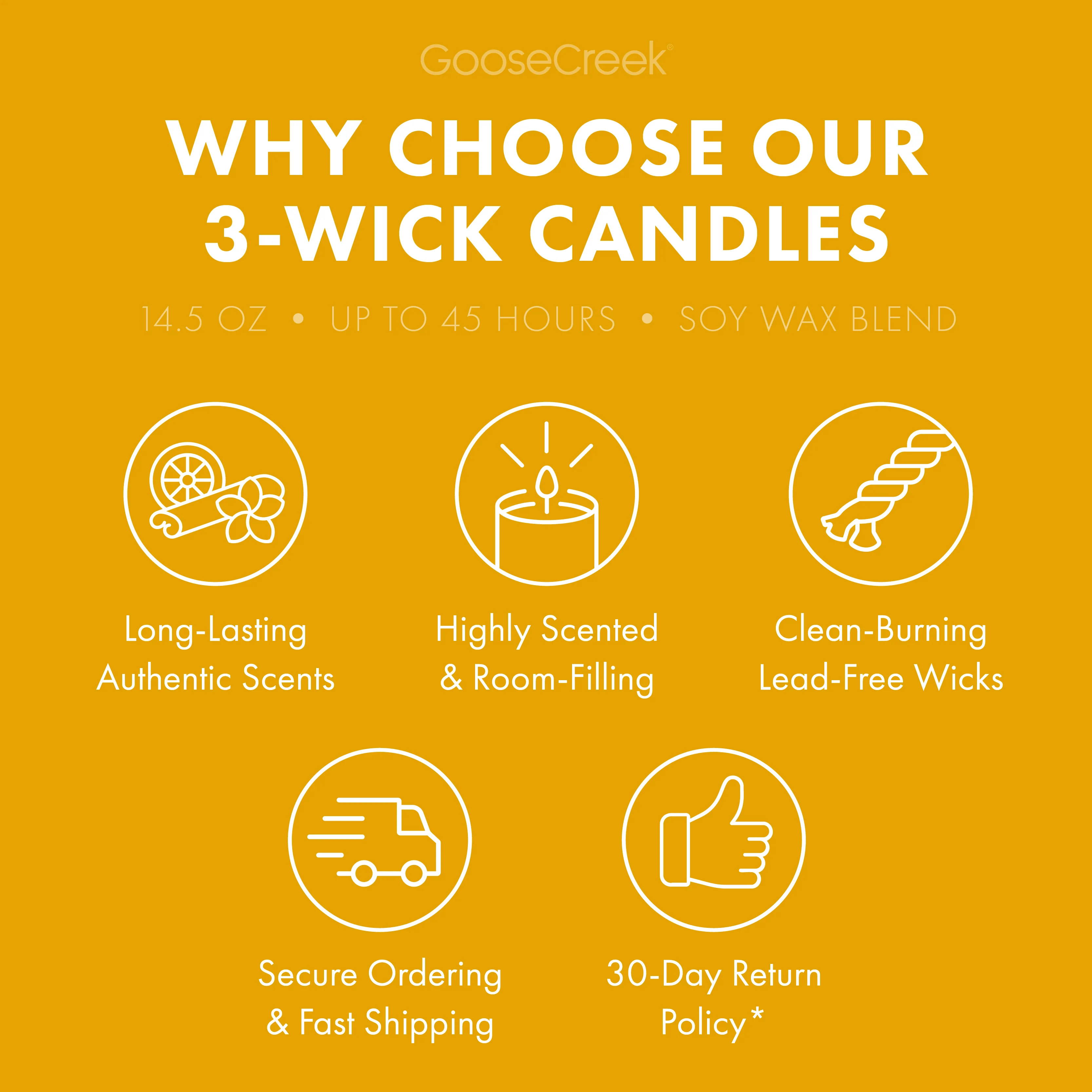 Queen Bee 3-Wick Candle - Image 4