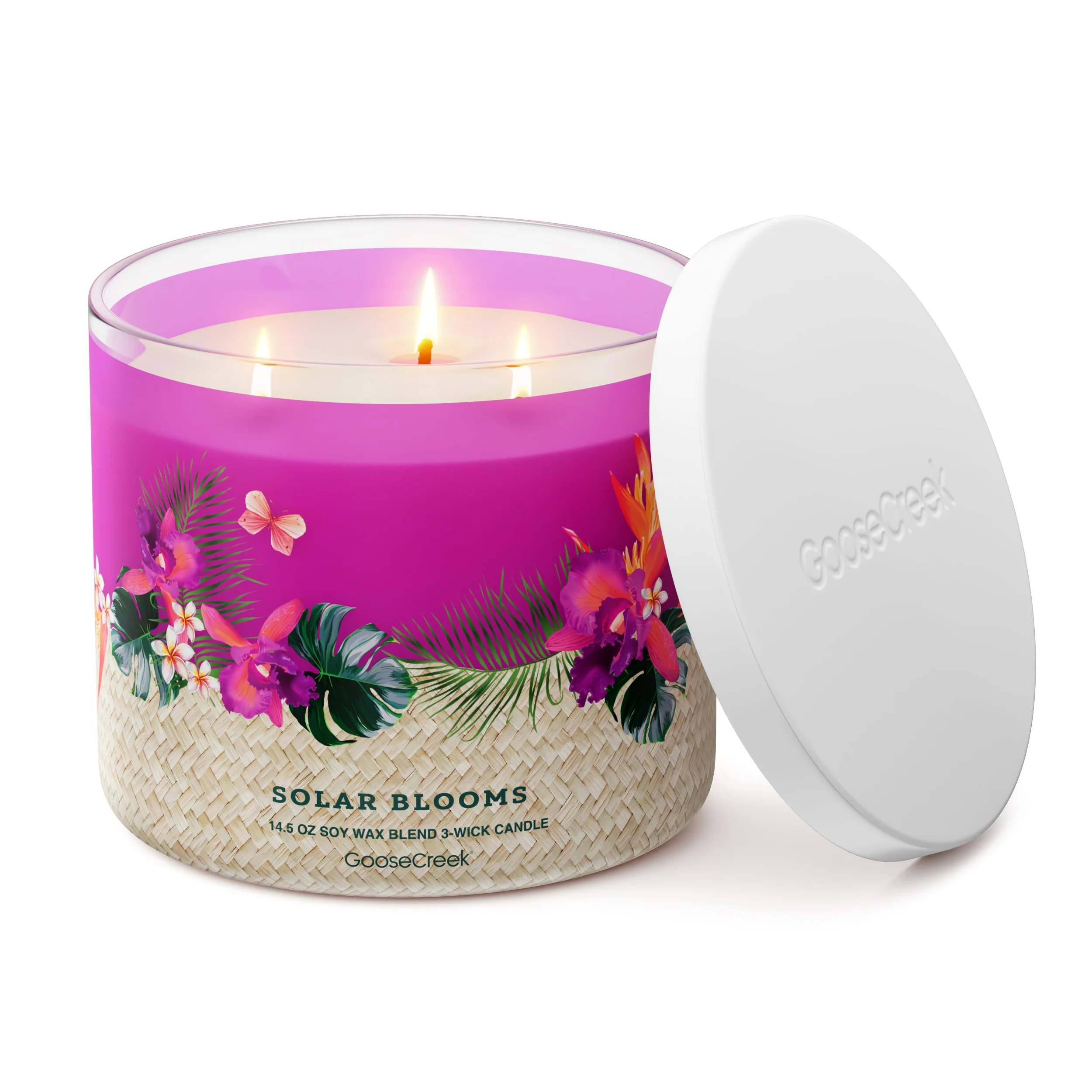 Solar Blooms 3-Wick Candle - Image 3