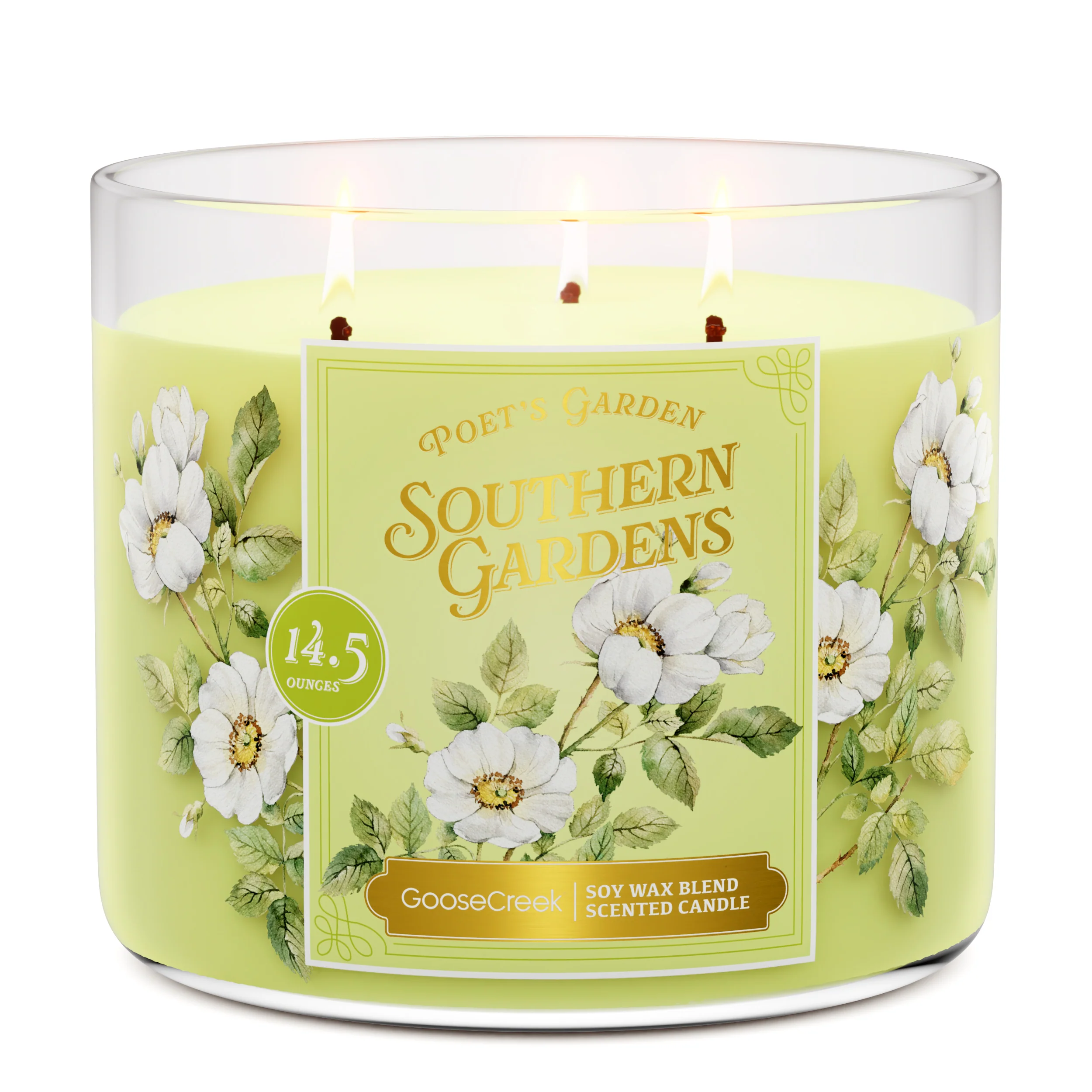 Southern Gardens 3-Wick Candle