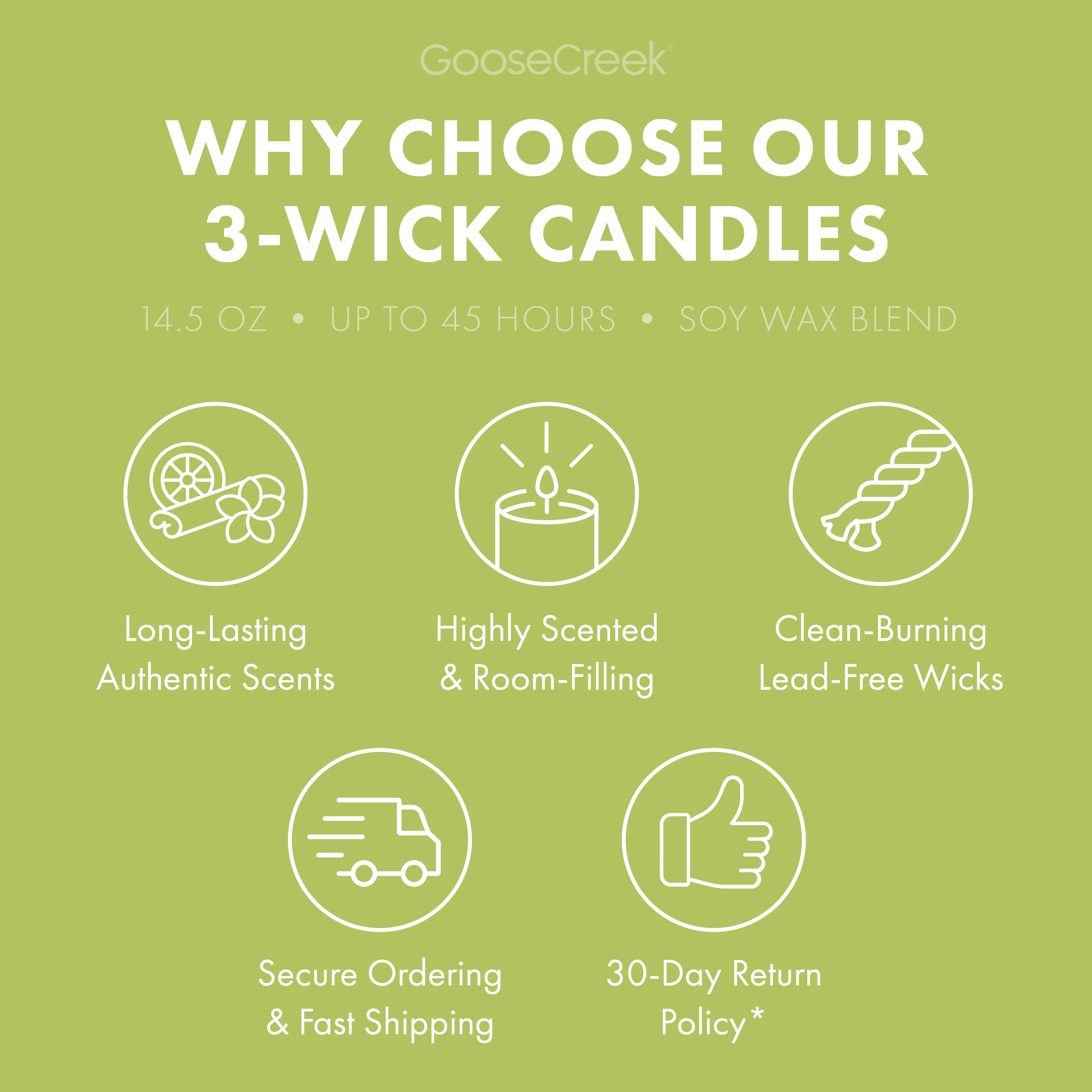 Southern Gardens 3-Wick Candle - Image 4
