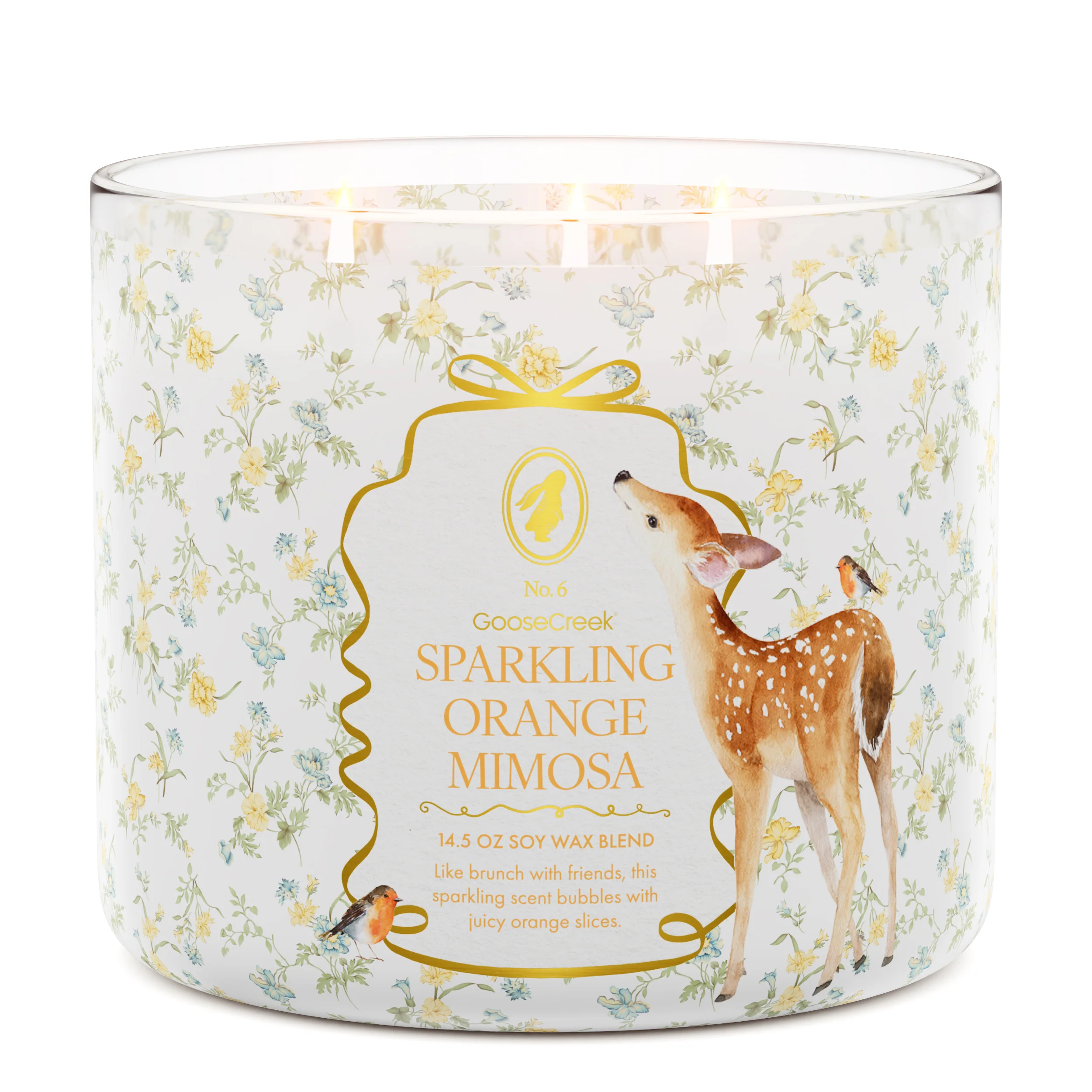 Sparkling Orange Mimosa 3-Wick Candle