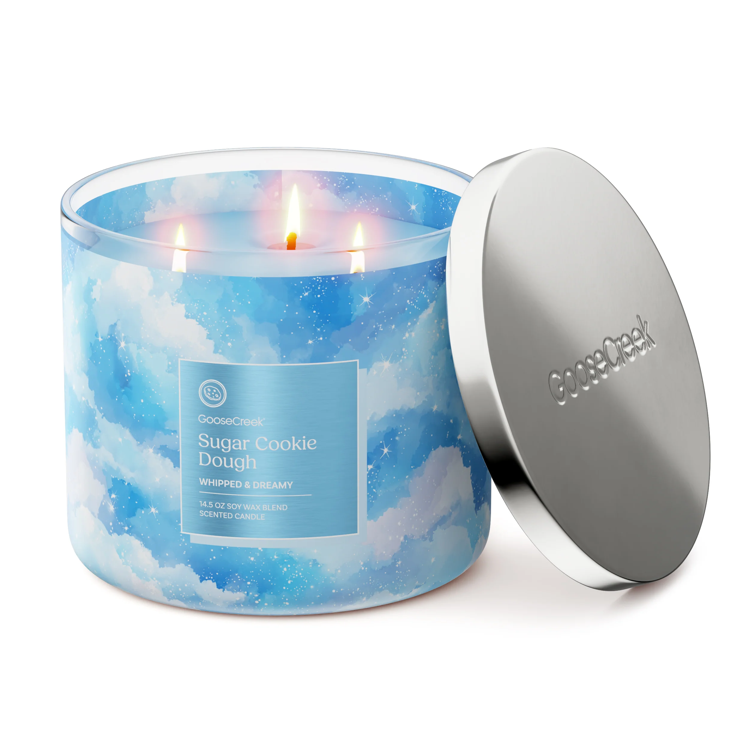Sugar Cookie Dough 3-Wick Candle - Image 3