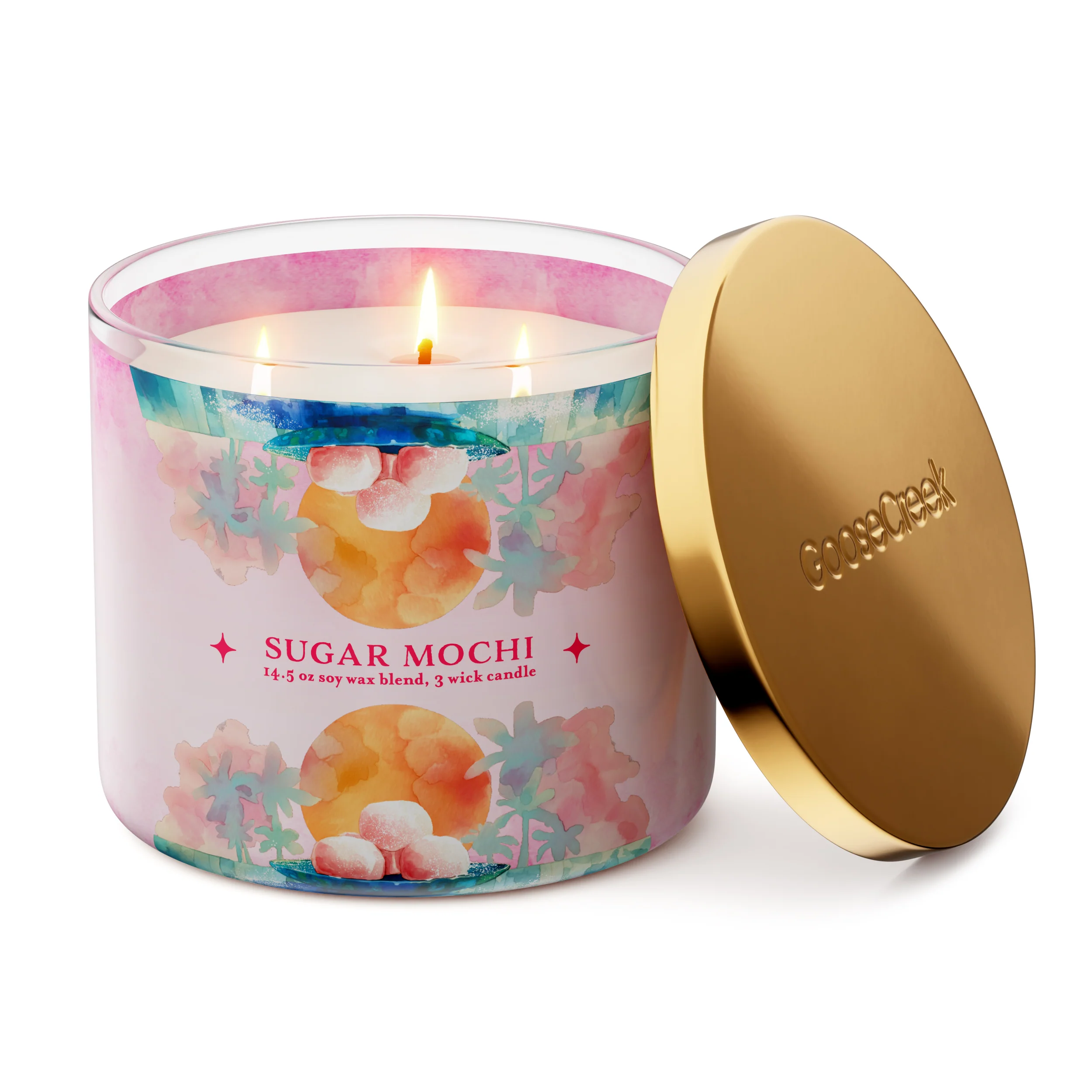 Sugar Mochi 3-Wick Candle - Image 3