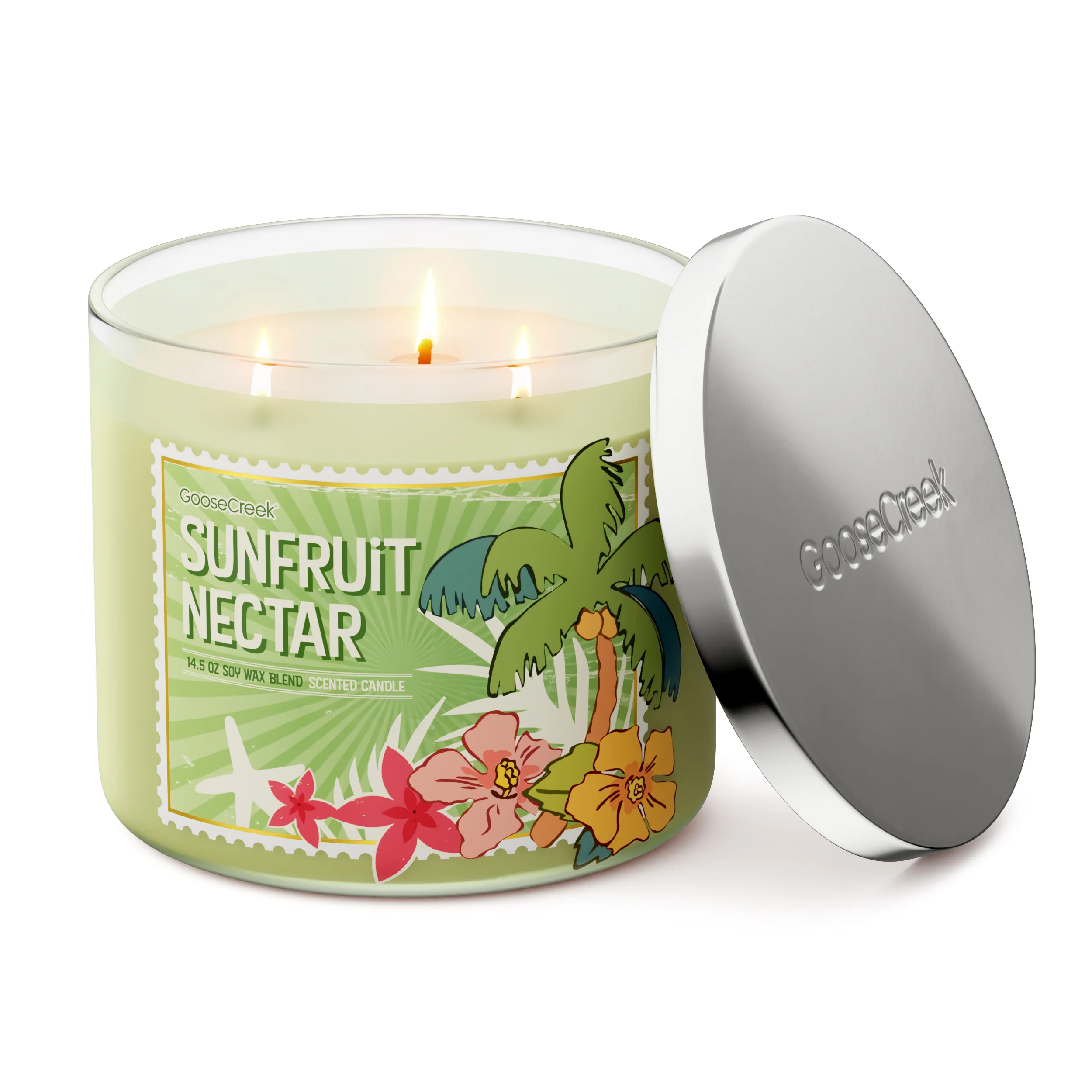 Sunfruit Nectar 3-Wick Candle - Image 3