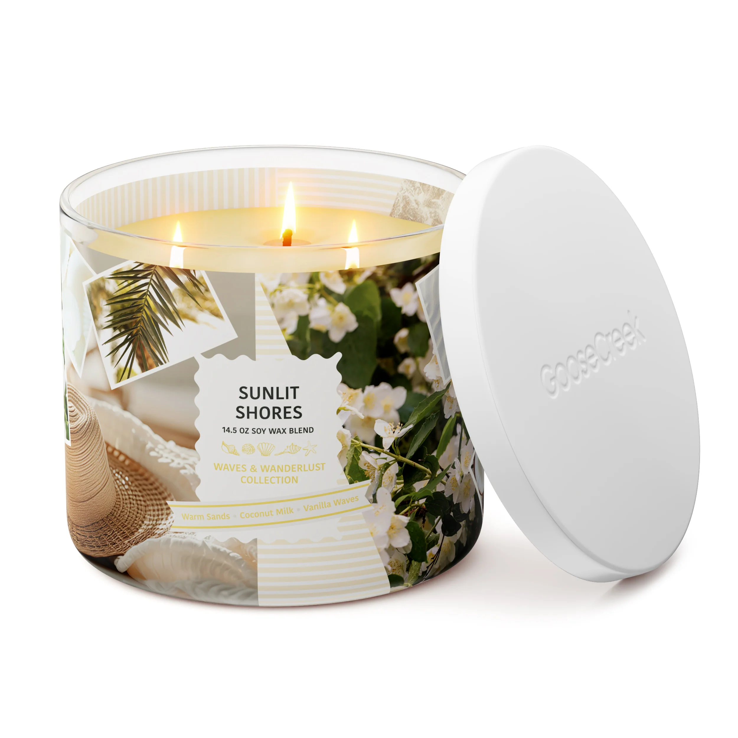 Sunlit Shores 3-Wick Candle - Image 3