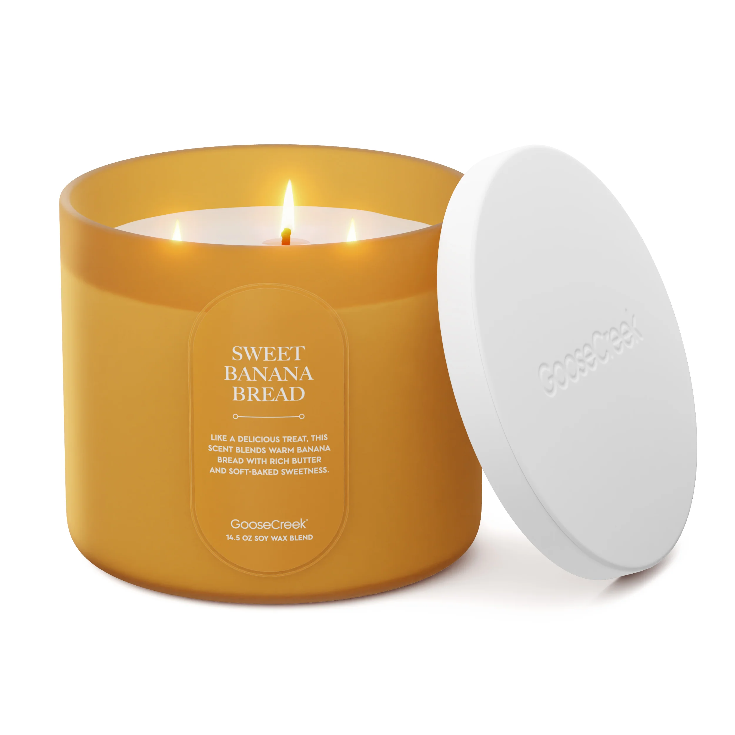 Sweet Banana Bread 3-Wick Candle - Image 3