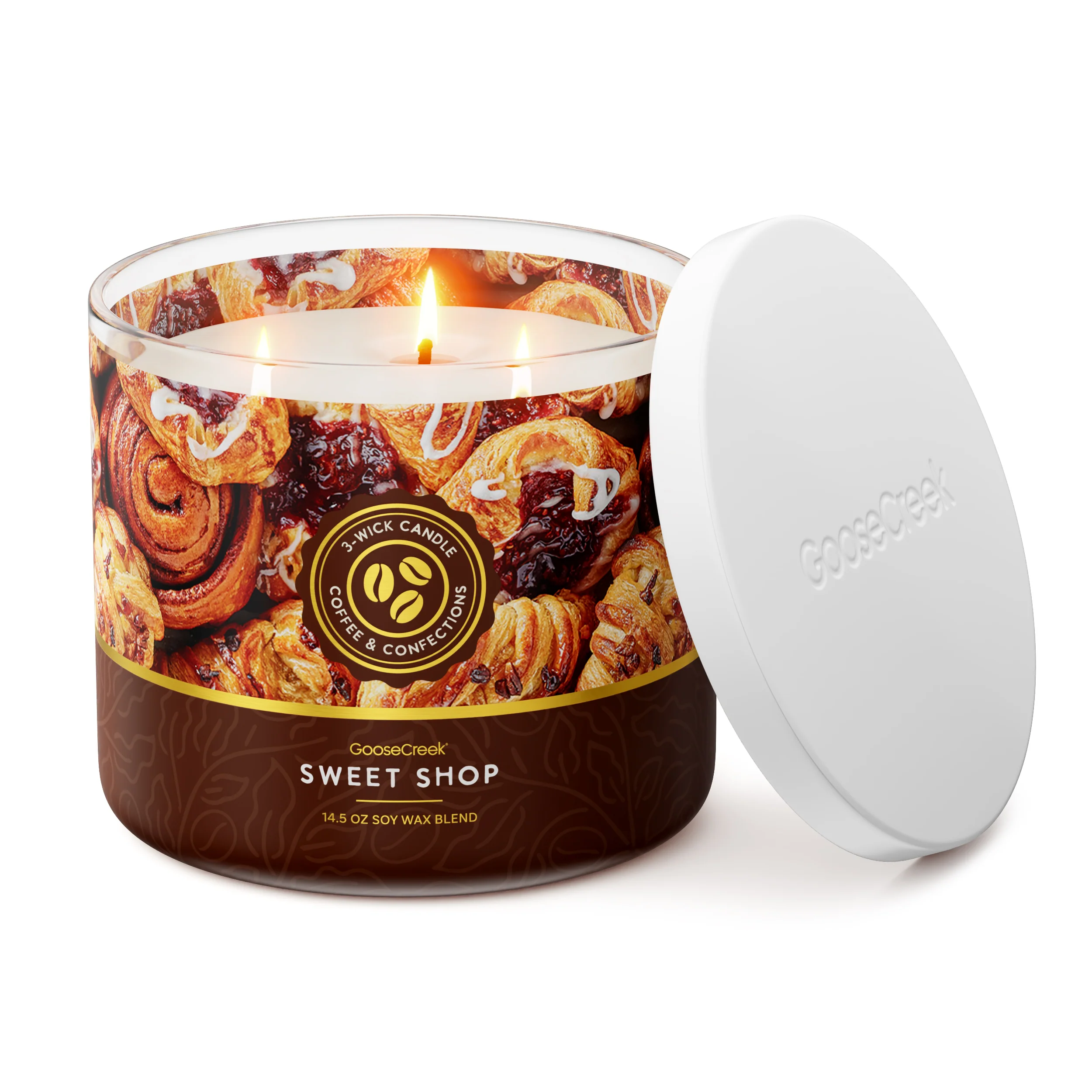 Sweet Shop 3-Wick Candle - Image 3