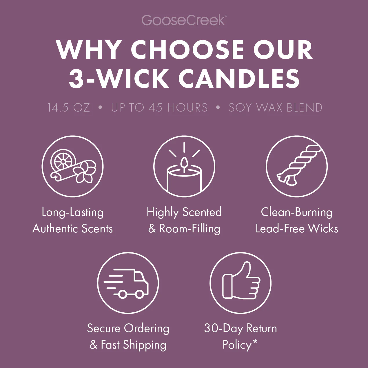 Tuscan Vineyard 3-Wick Candle - Image 4