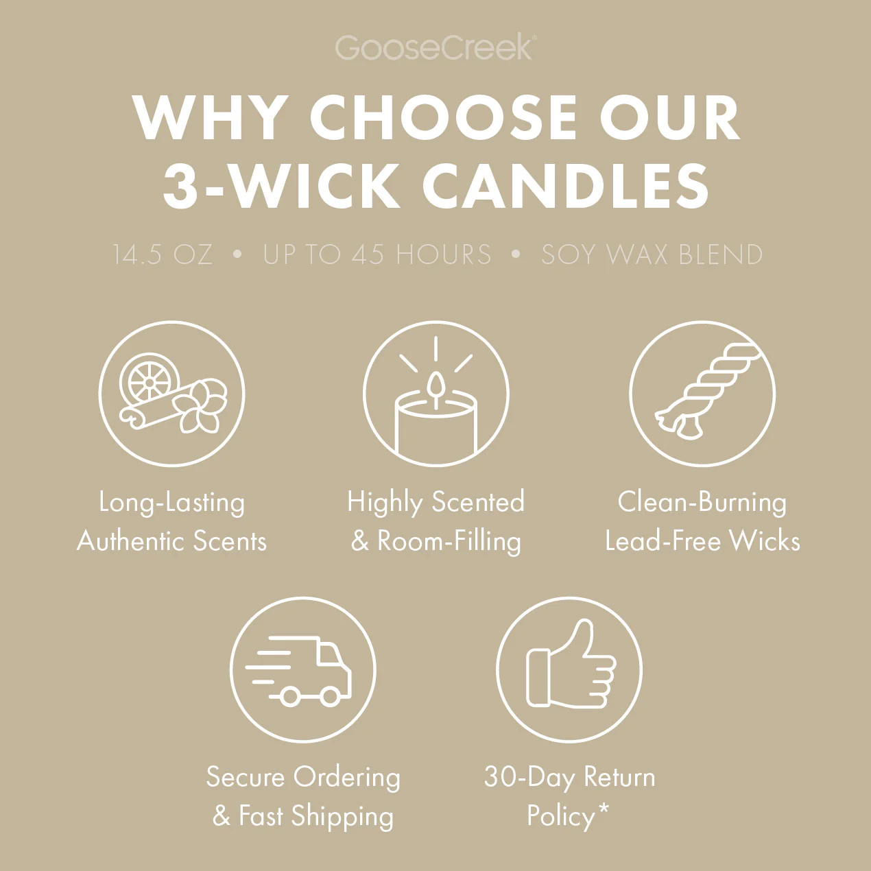 Vanilla Bean 3-Wick Candle - Image 4