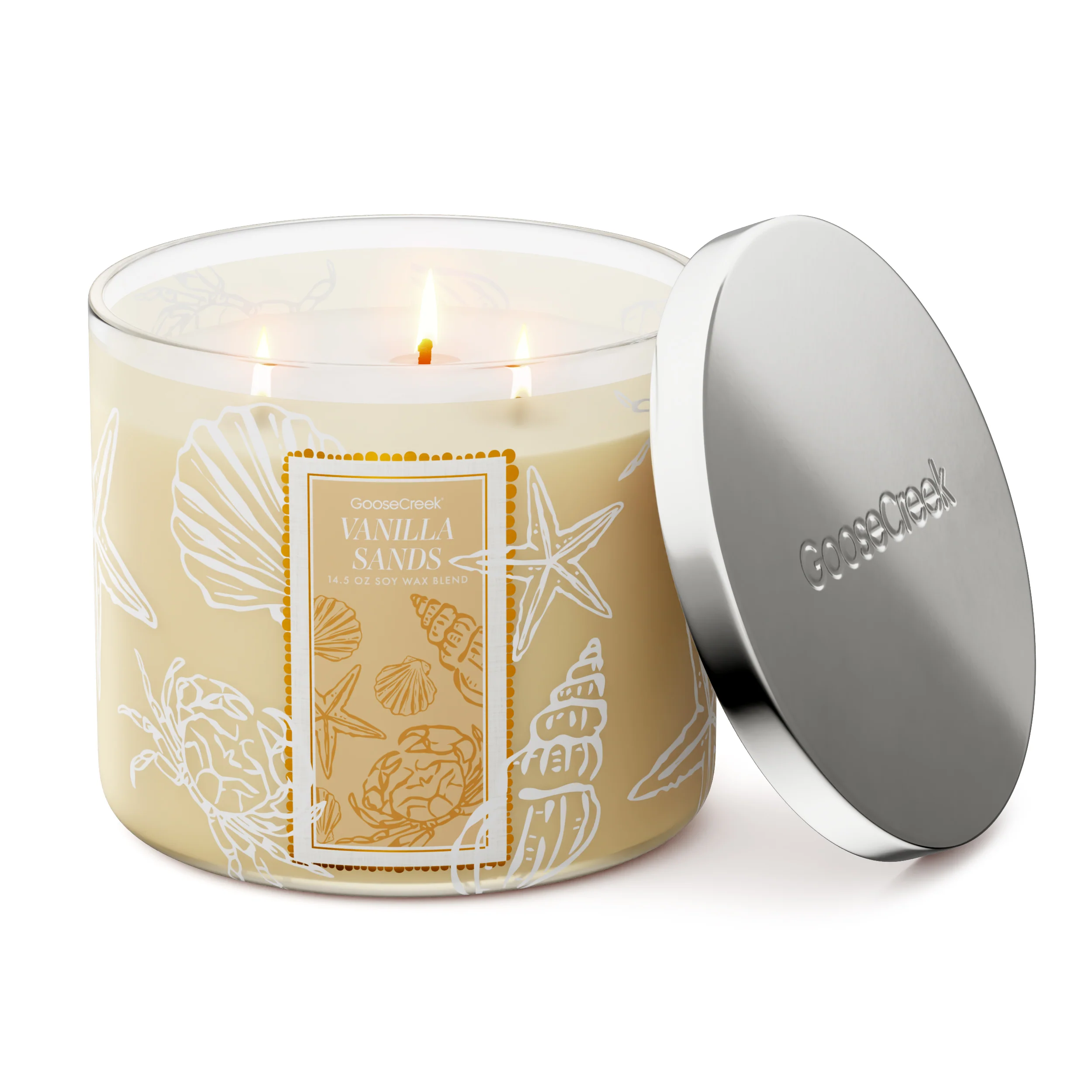 Vanilla Sands 3-Wick Candle - Image 3