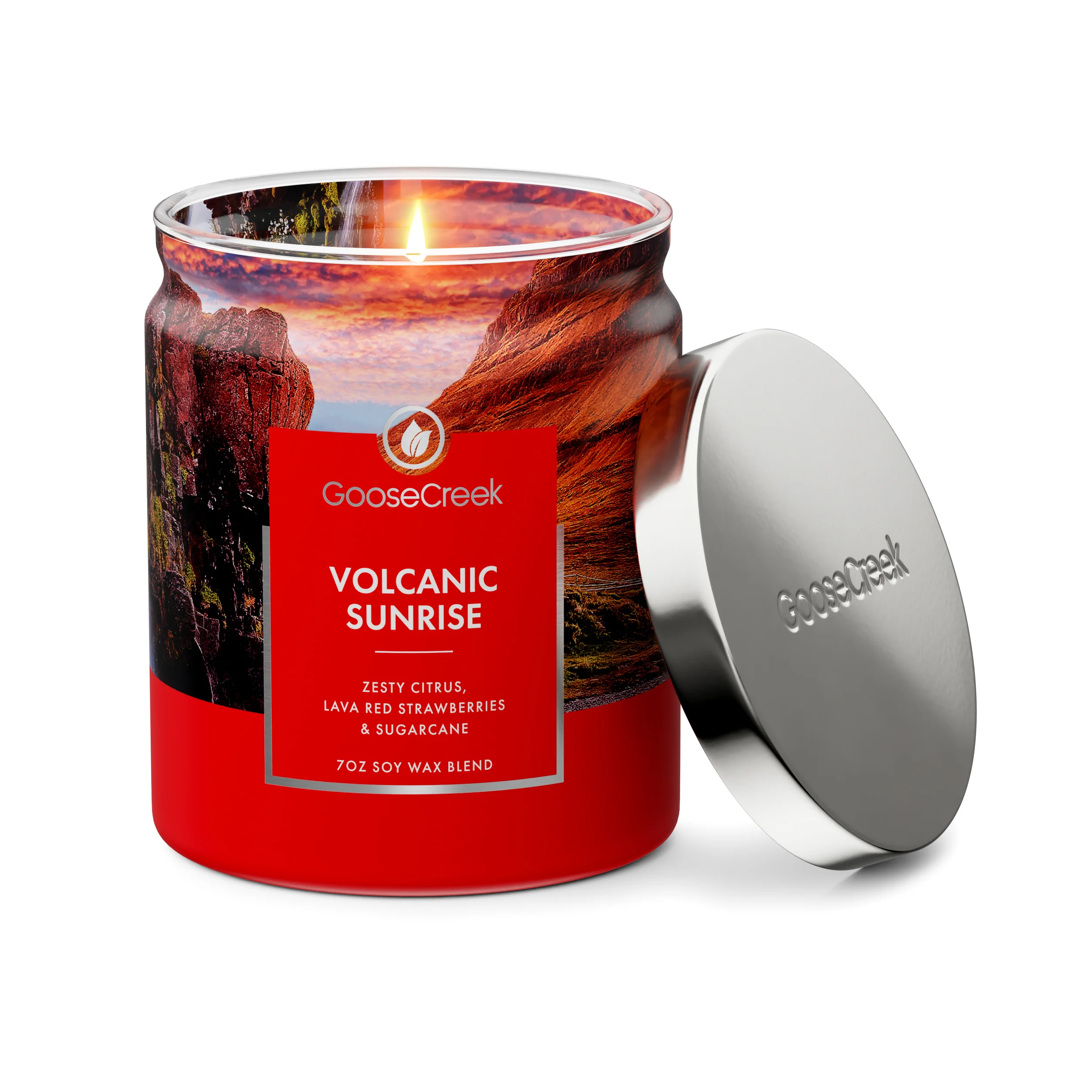 Volcanic Sunrise 7oz Single Wick Candle - Image 3