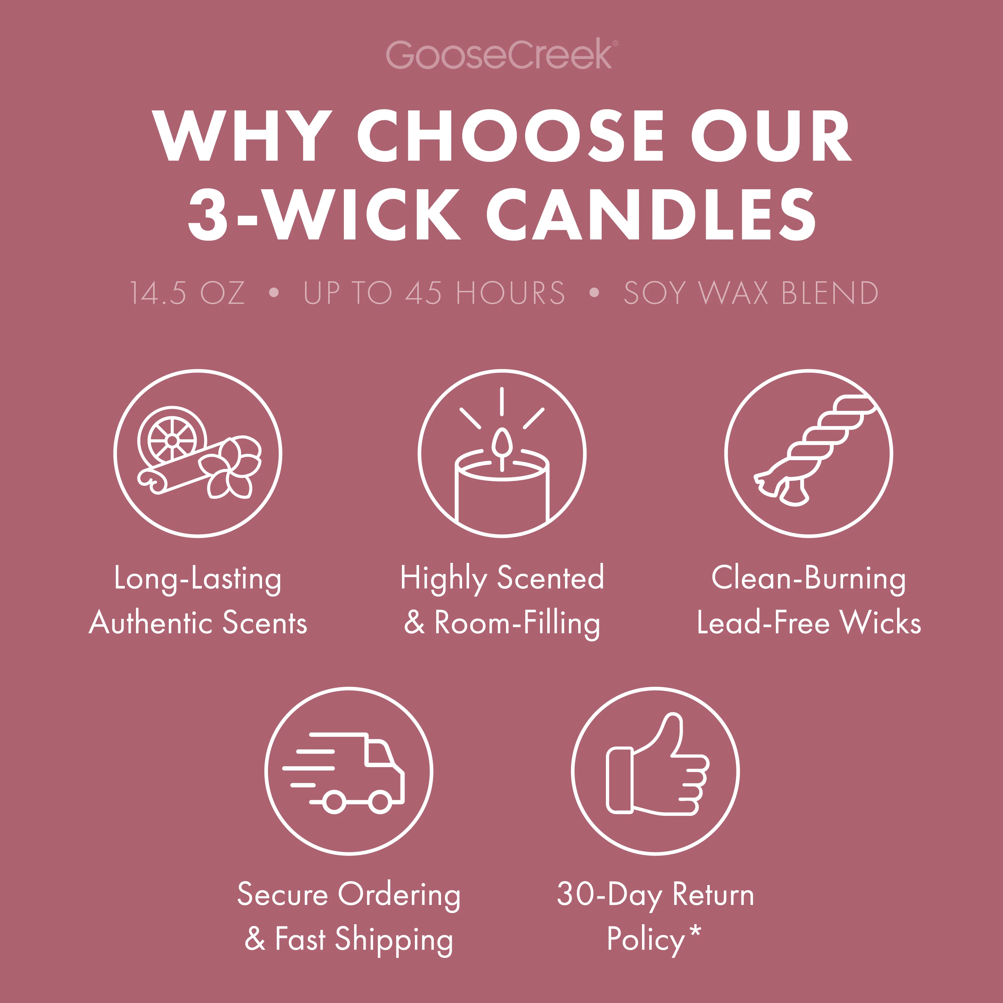 Watermelon Bubble Gum 3-Wick Candle - Image 4